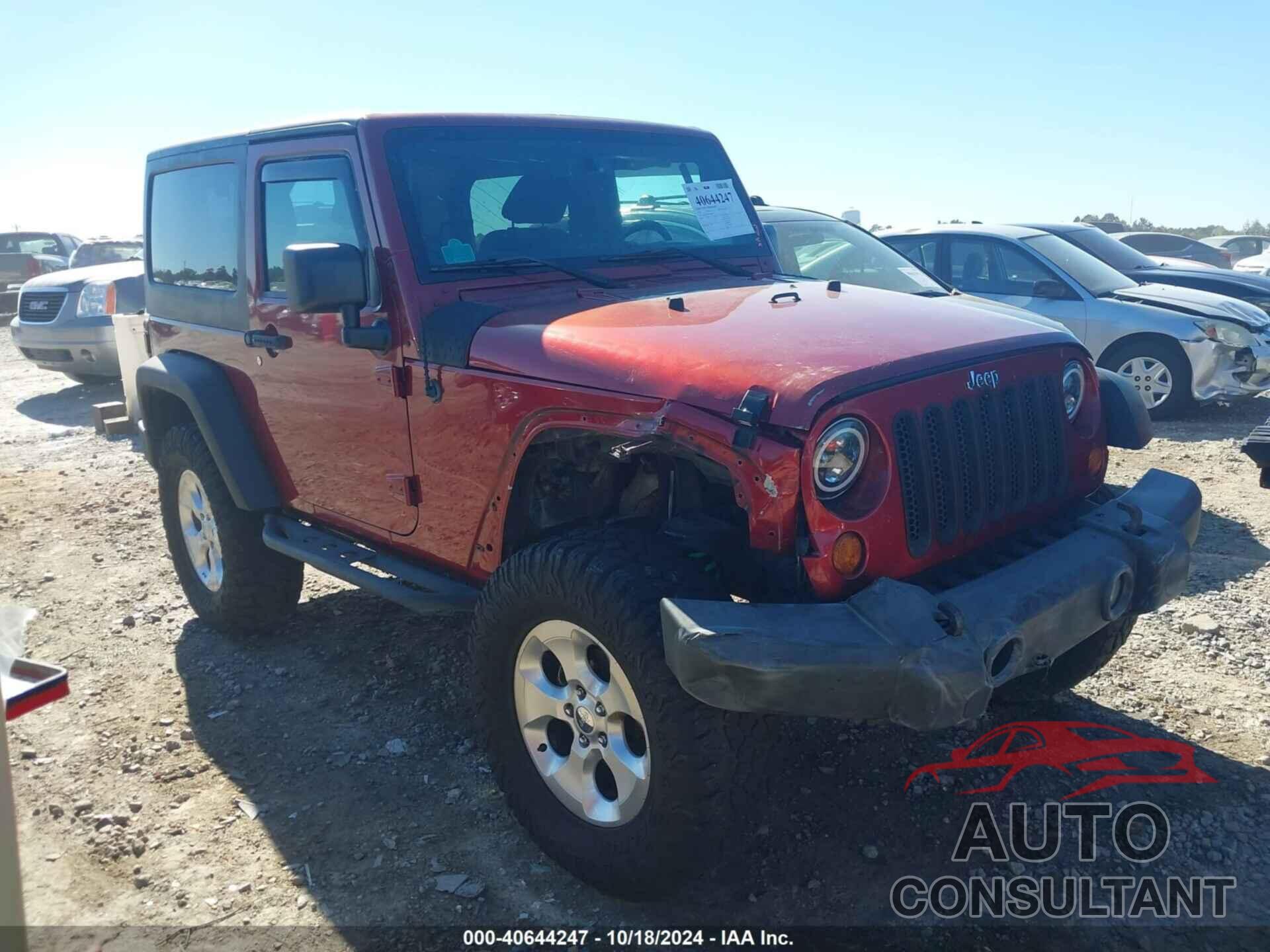 JEEP WRANGLER 2013 - 1C4AJWAG6DL607086
