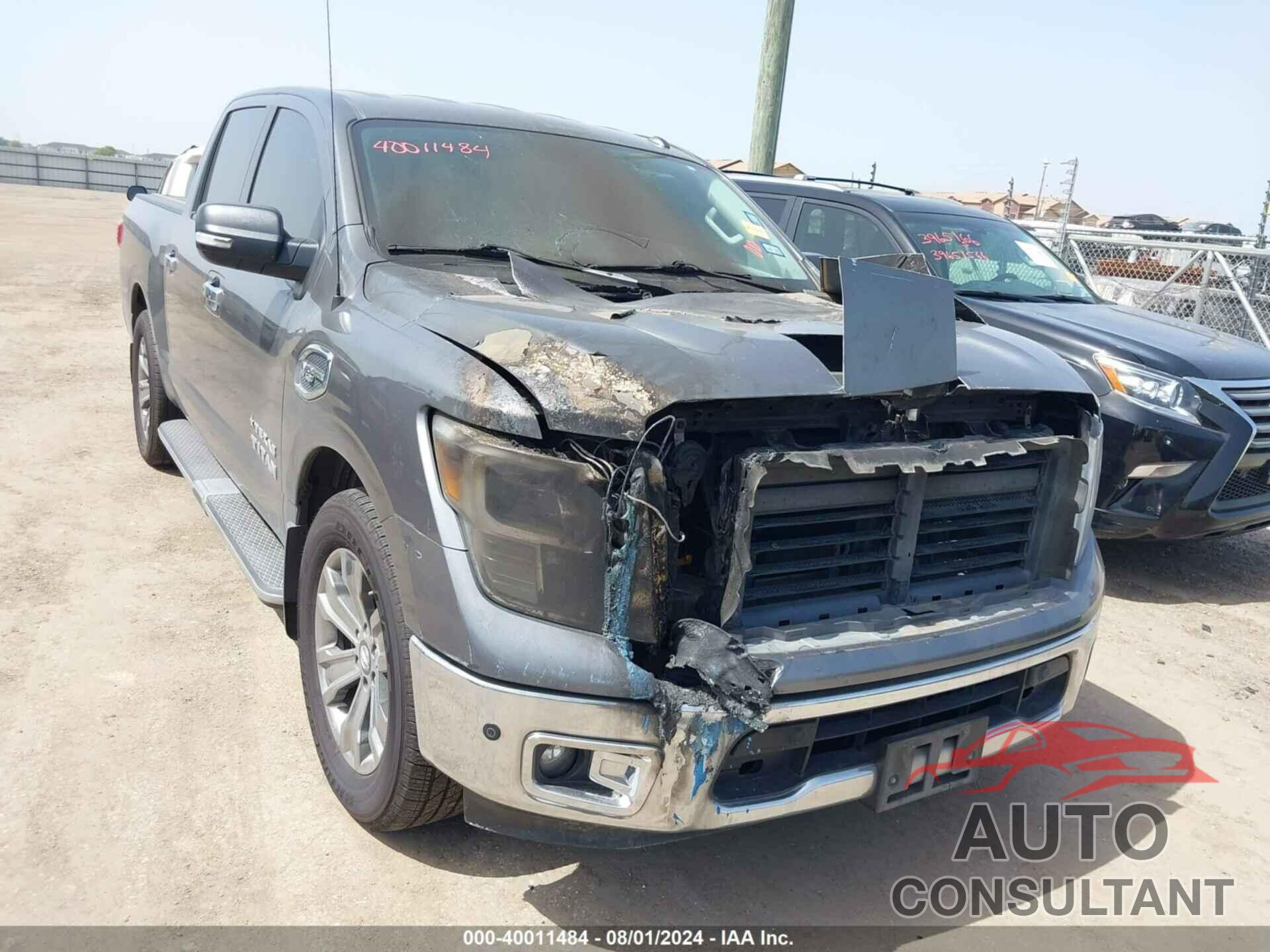 NISSAN TITAN 2017 - 1N6AA1E6XHN524918