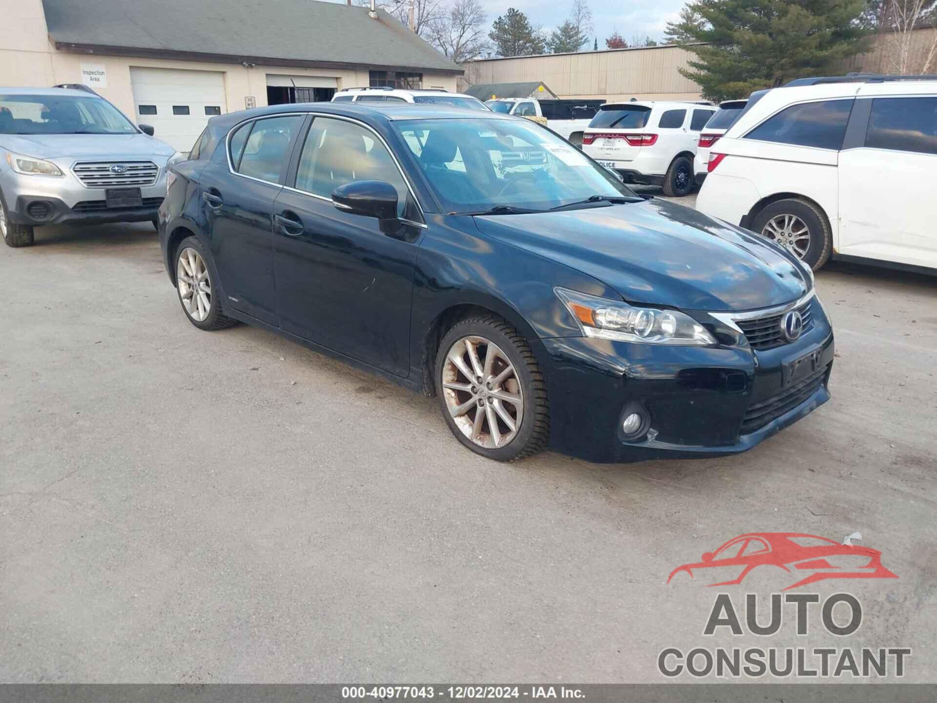 LEXUS CT 200H 2013 - JTHKD5BH9D2166765