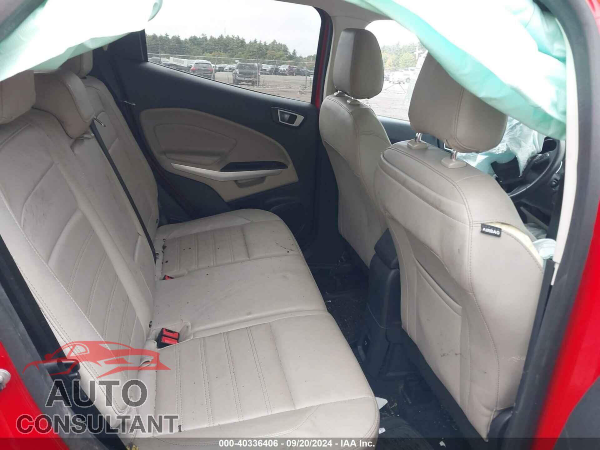 FORD ECOSPORT 2020 - MAJ6S3KL2LC360490
