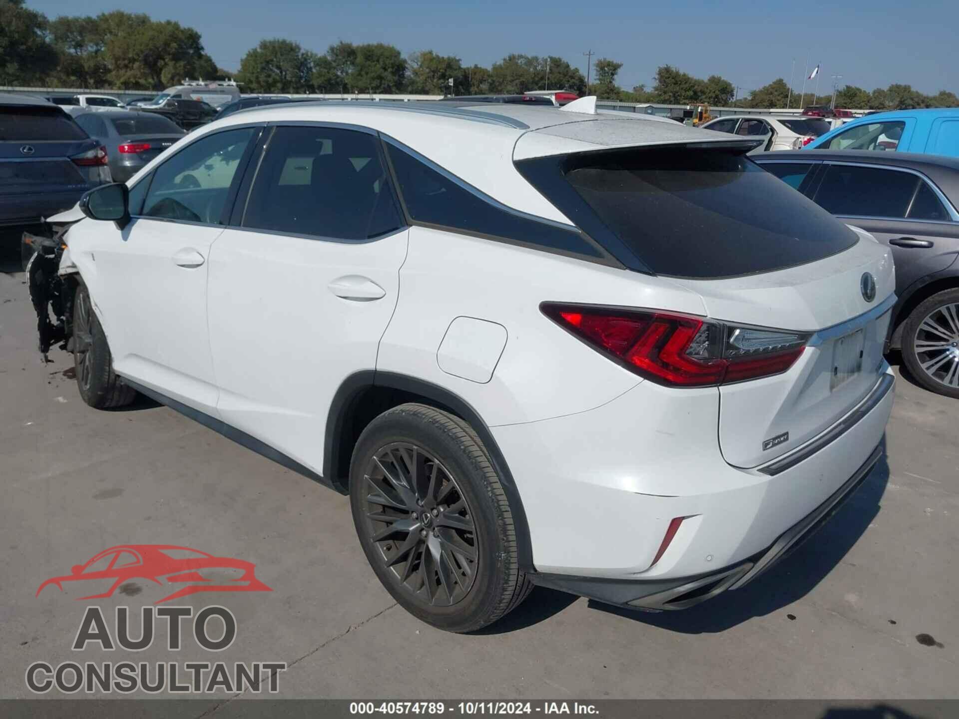 LEXUS RX 350 2017 - 2T2ZZMCA5HC076951