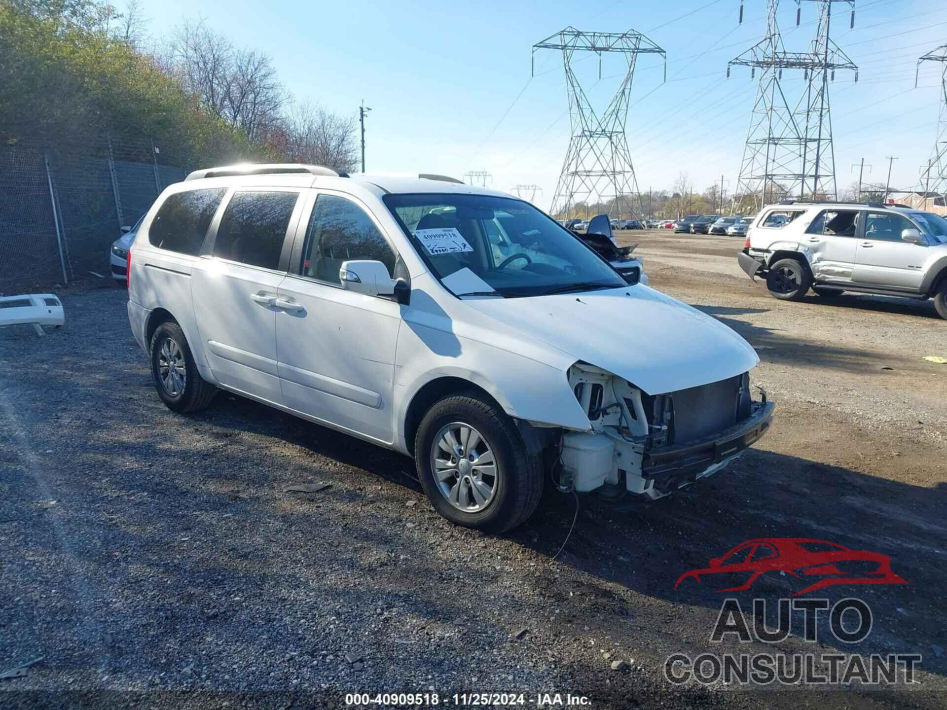 KIA SEDONA 2012 - KNDMG4C76C6485310