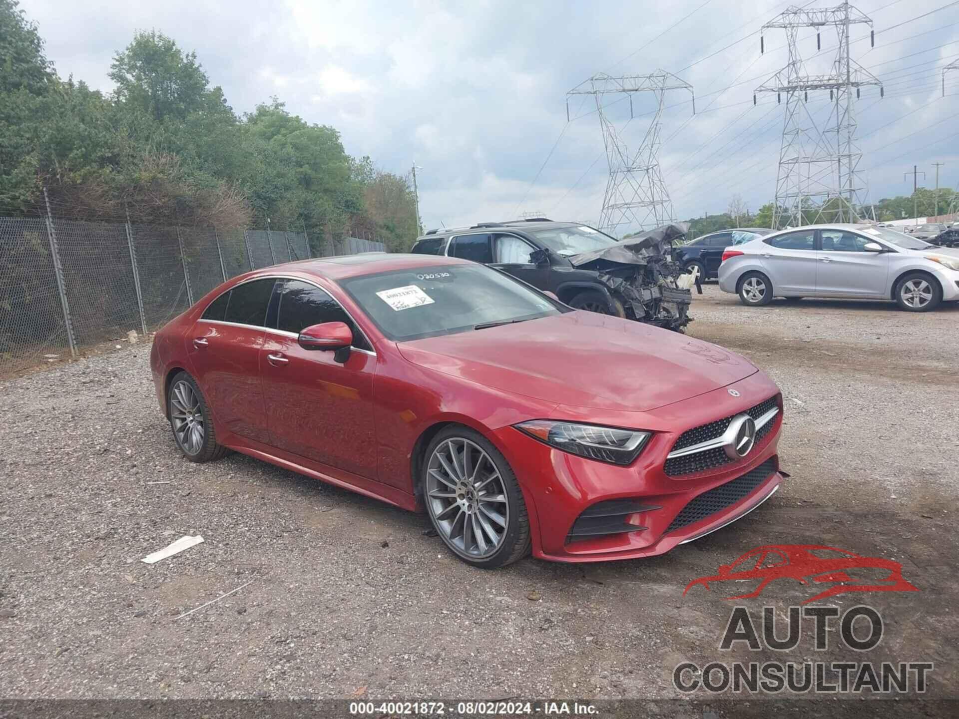 MERCEDES-BENZ CLS 450 2019 - WDD2J5JB9KA020530