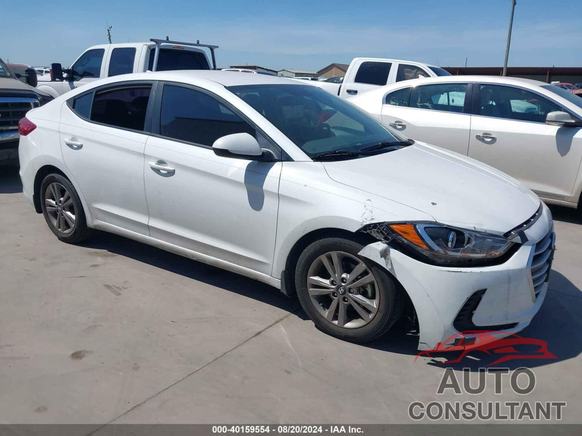 HYUNDAI ELANTRA 2018 - 5NPD84LF5JH332523