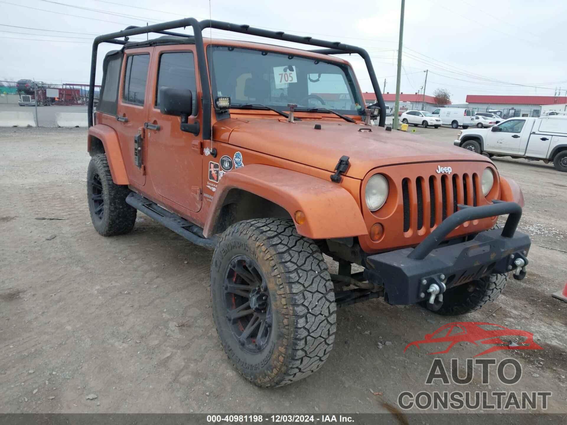 JEEP WRANGLER UNLIMITED 2009 - 1J8GA591X9L737554