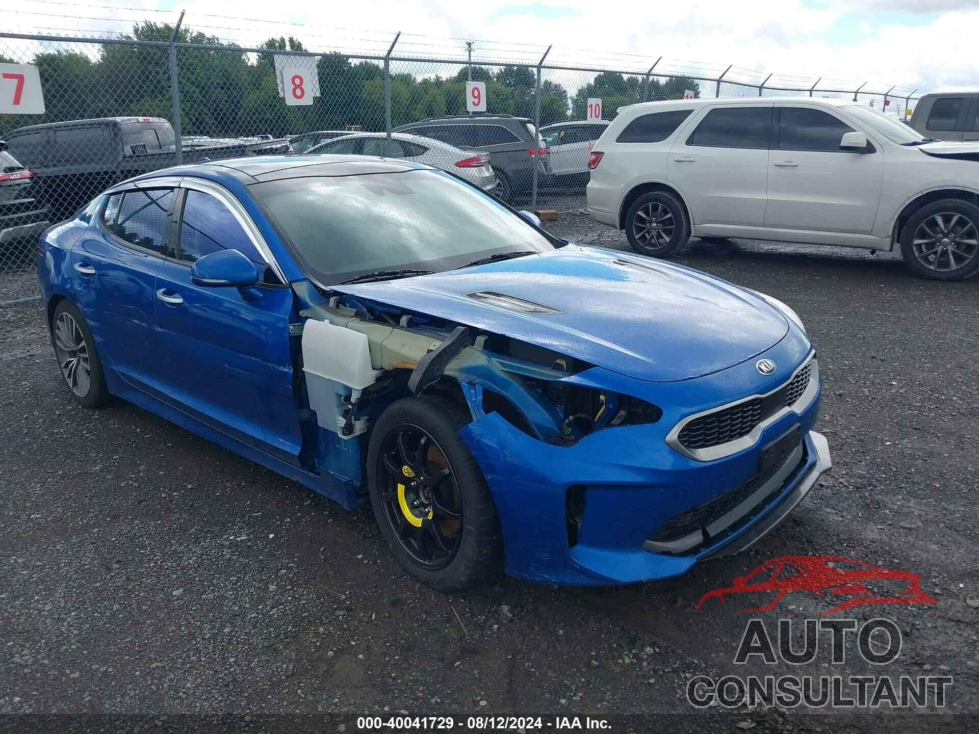 KIA STINGER 2018 - KNAE25LA4J6027473