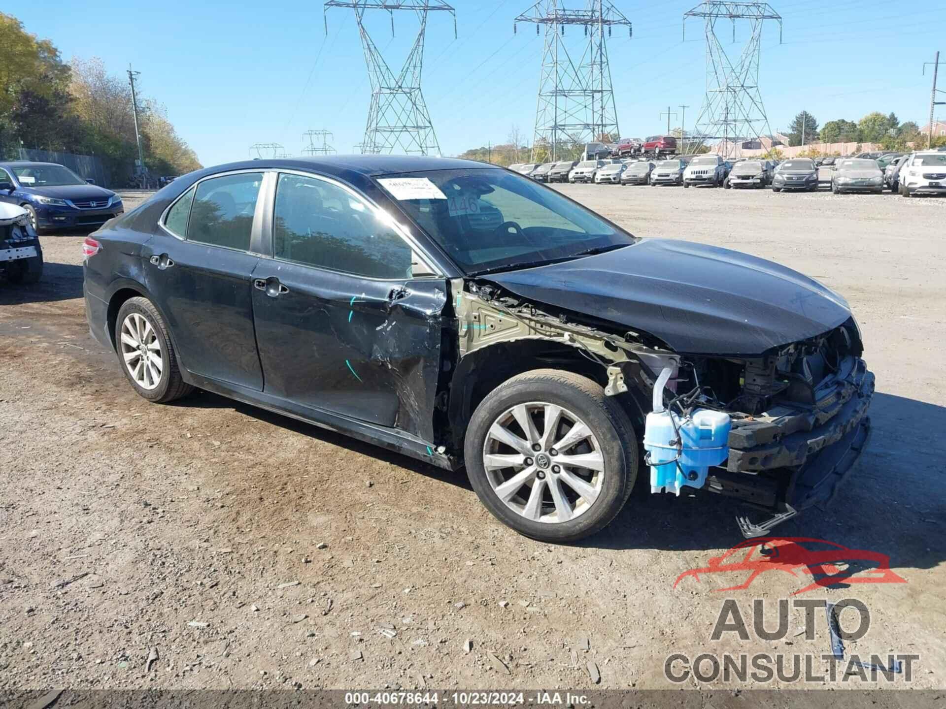 TOYOTA CAMRY 2019 - 4T1B11HK8KU191370