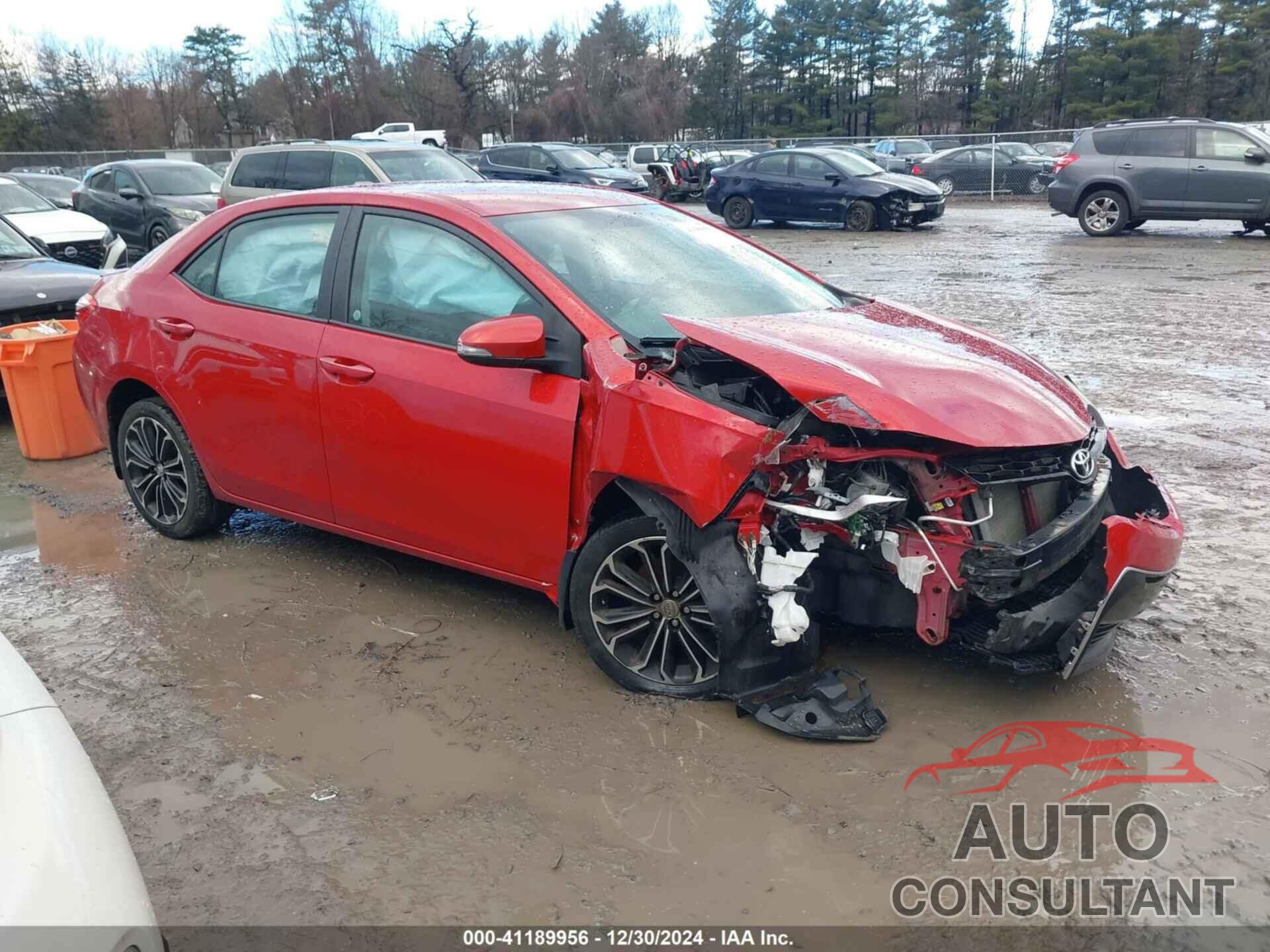 TOYOTA COROLLA 2015 - 2T1BURHE2FC233314