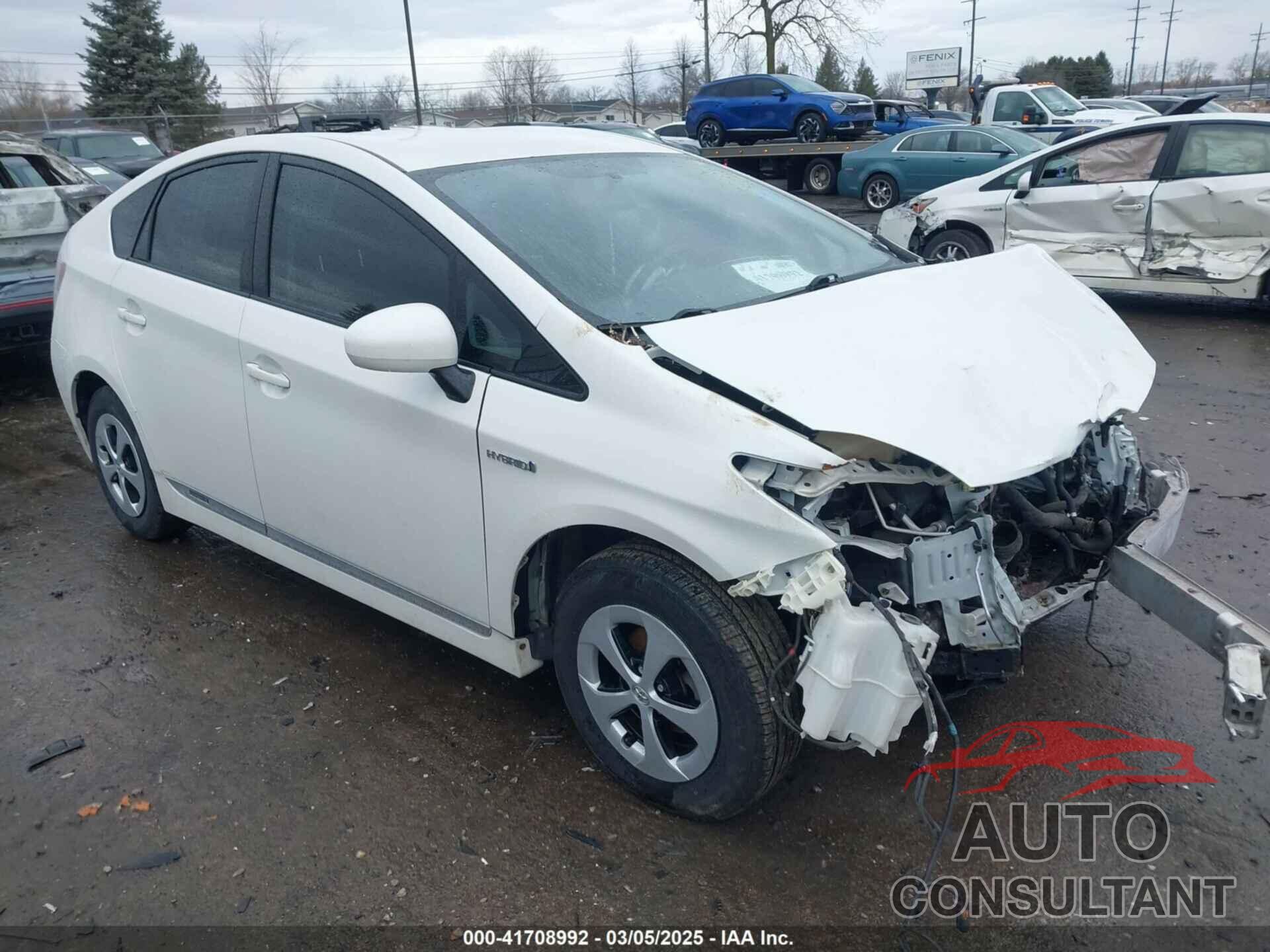 TOYOTA PRIUS 2012 - JTDKN3DU8C5411341