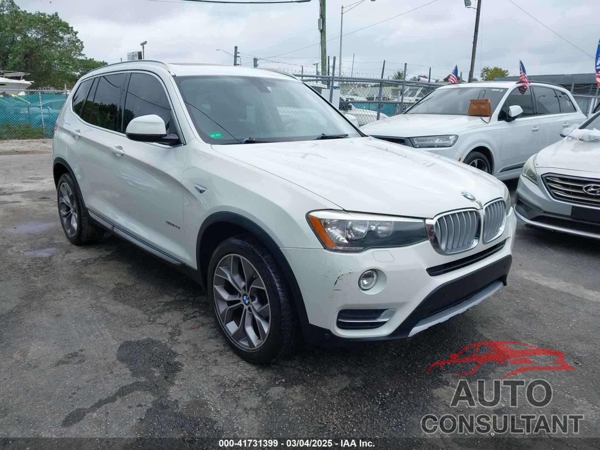 BMW X3 2015 - 5UXWZ7C56F0F75911