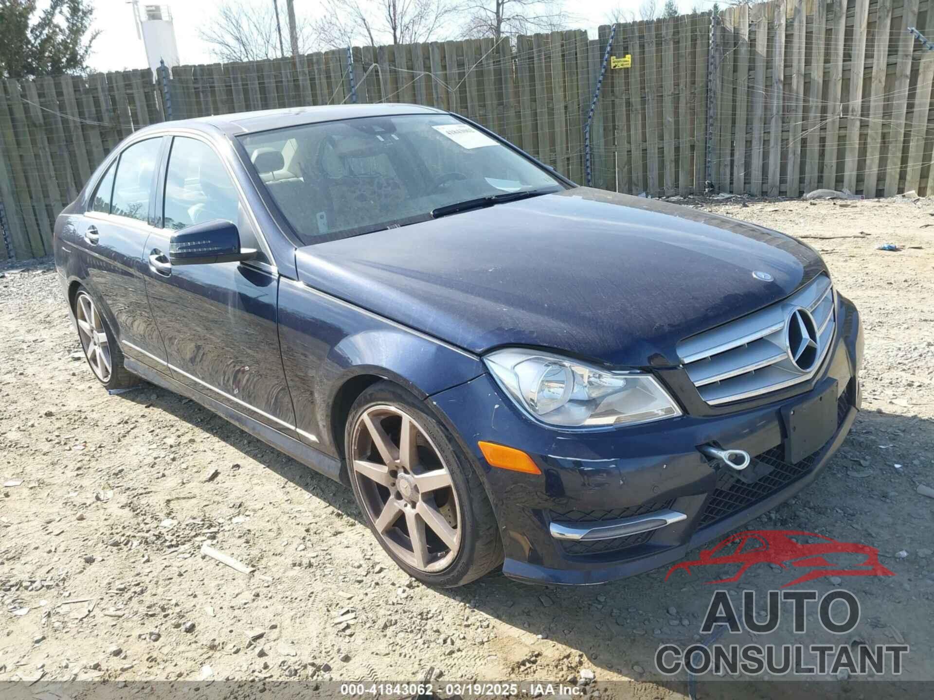 MERCEDES-BENZ C 300 2013 - WDDGF8AB9DG101245