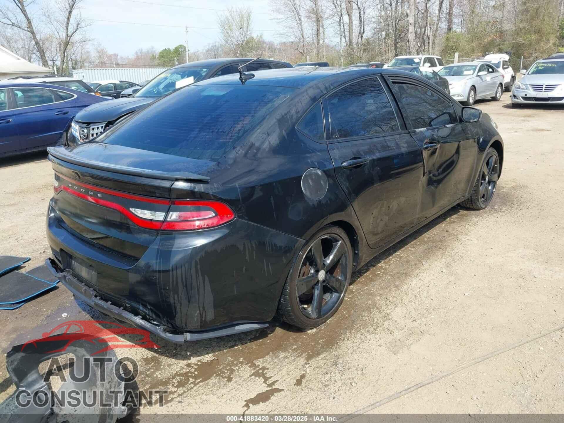 DODGE DART 2013 - 1C3CDFCH3DD338470