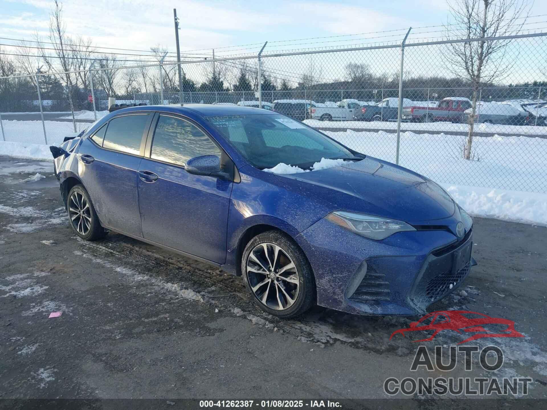 TOYOTA COROLLA 2017 - 2T1BURHEXHC786599