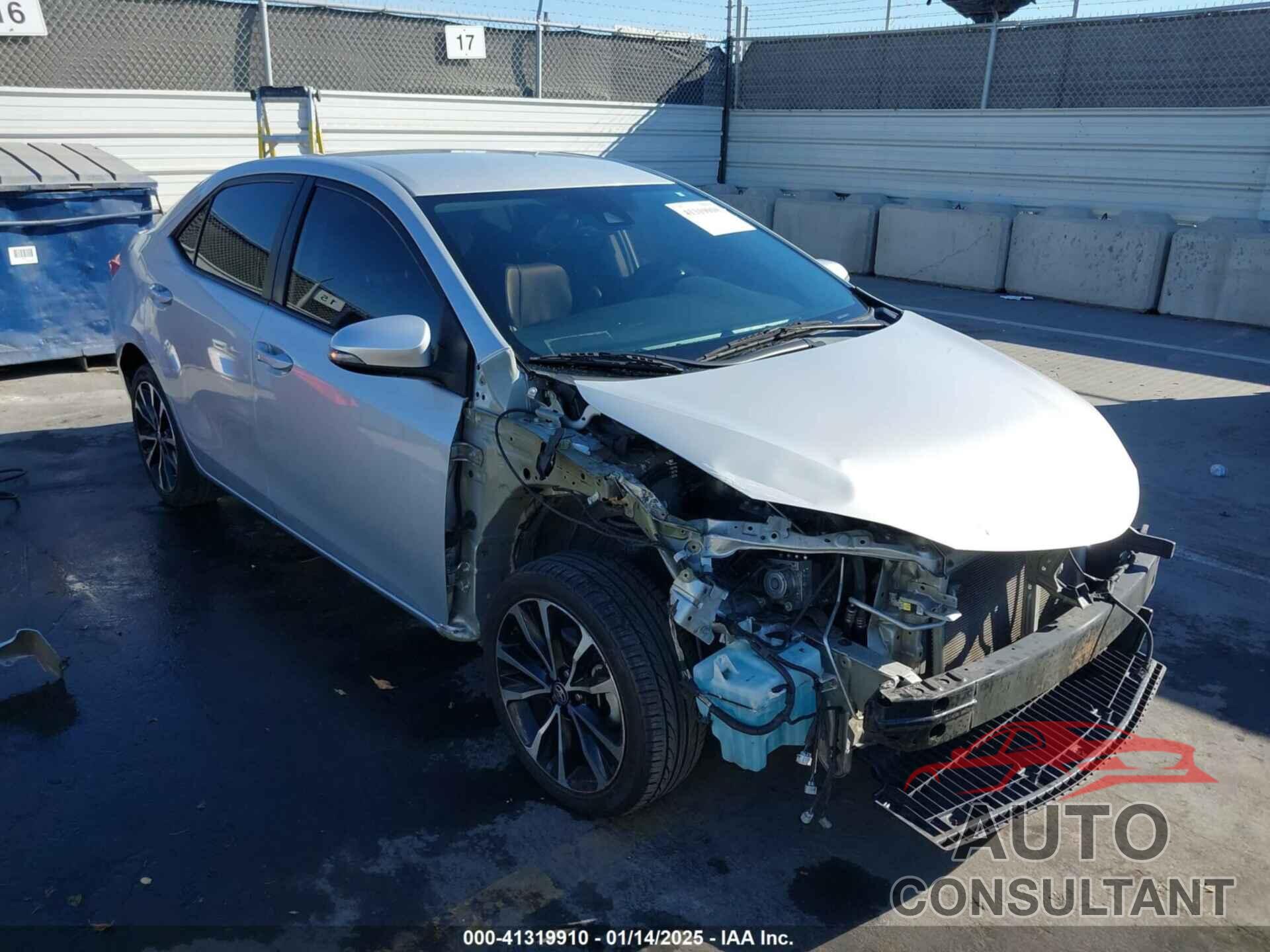 TOYOTA COROLLA 2019 - 5YFBURHE1KP909844