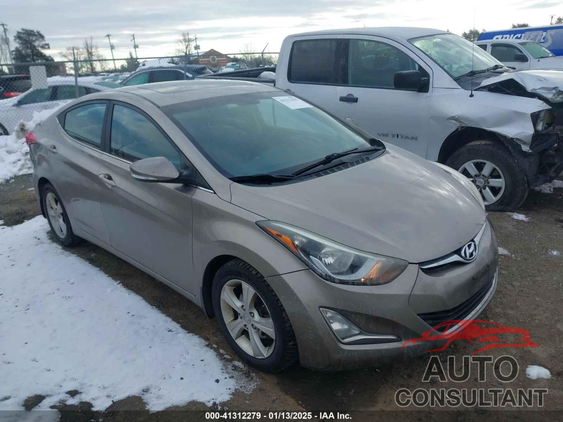 HYUNDAI ELANTRA 2016 - 5NPDH4AE4GH671910