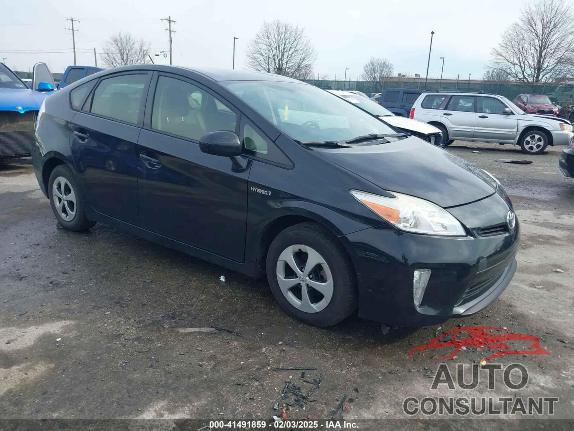 TOYOTA PRIUS 2012 - JTDKN3DU4C5506592