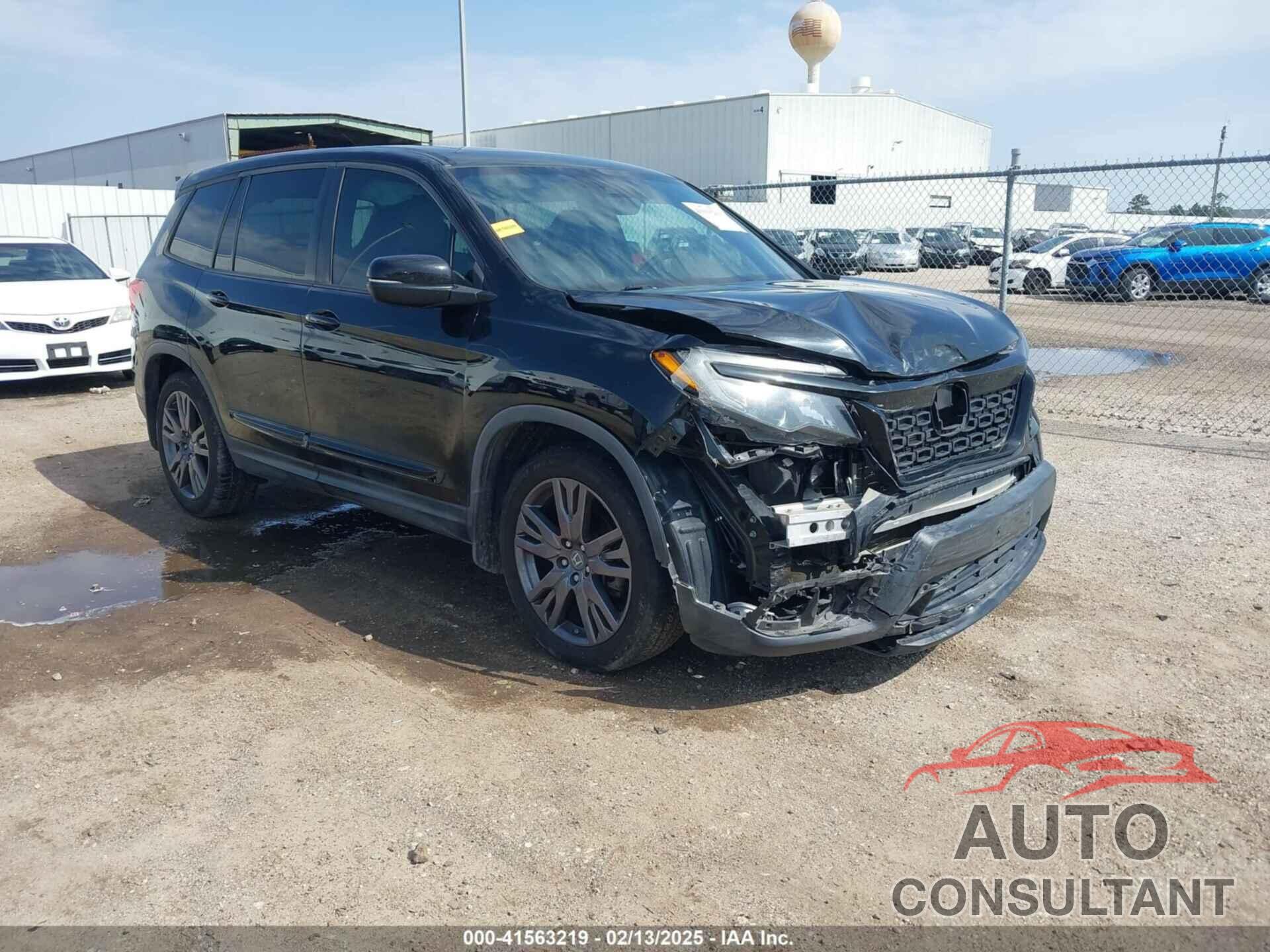 HONDA PASSPORT 2019 - 5FNYF7H59KB003011