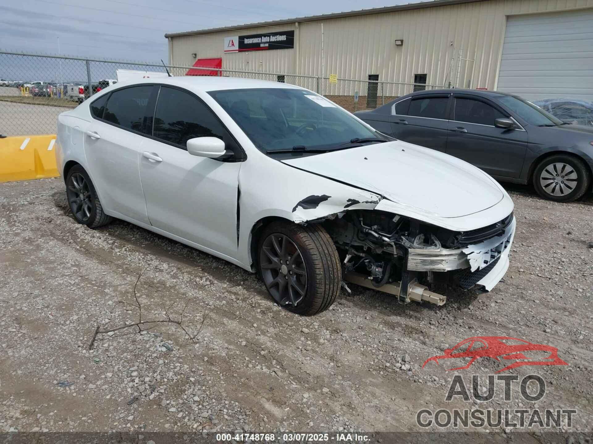 DODGE DART 2015 - 1C3CDFAA2FD363191