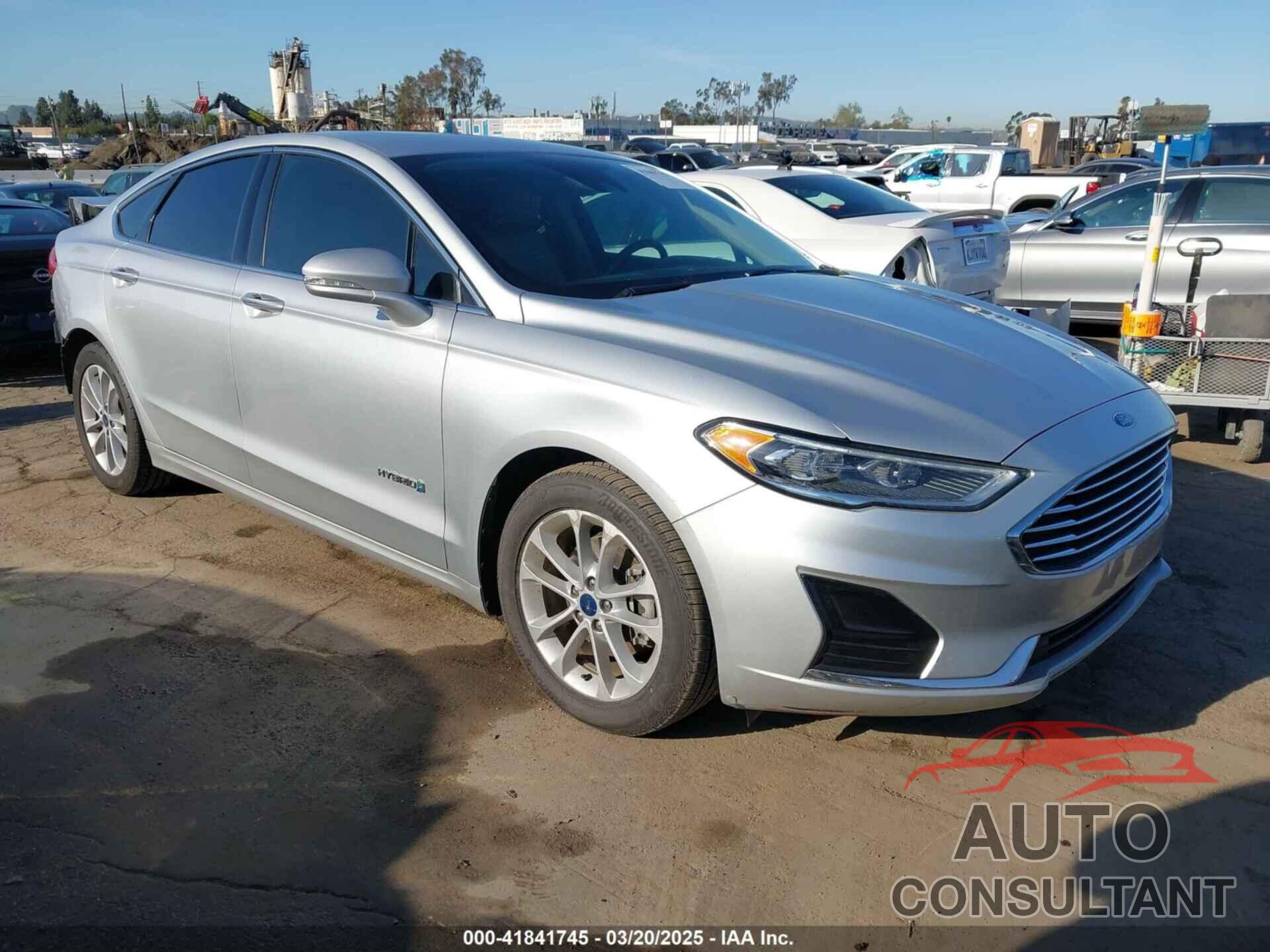 FORD FUSION HYBRID 2019 - 3FA6P0MU8KR148778