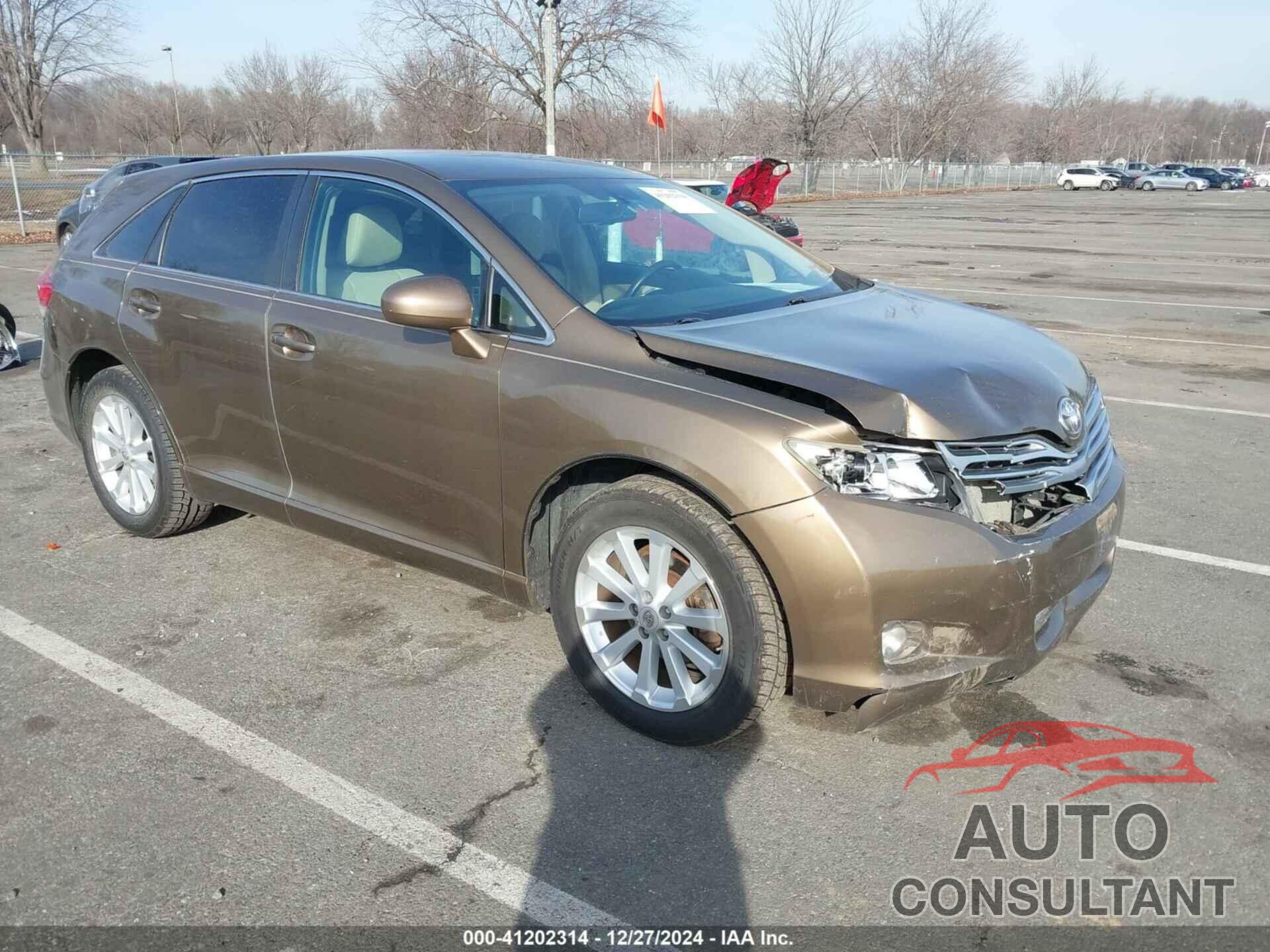 TOYOTA VENZA 2009 - 4T3ZE11A09U012163