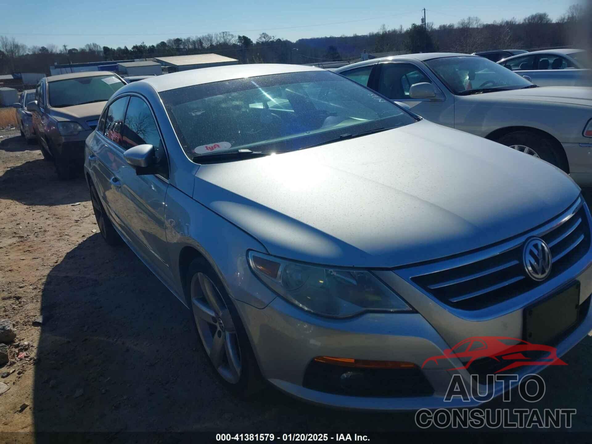 VOLKSWAGEN CC 2011 - WVWHN7AN6BE718214