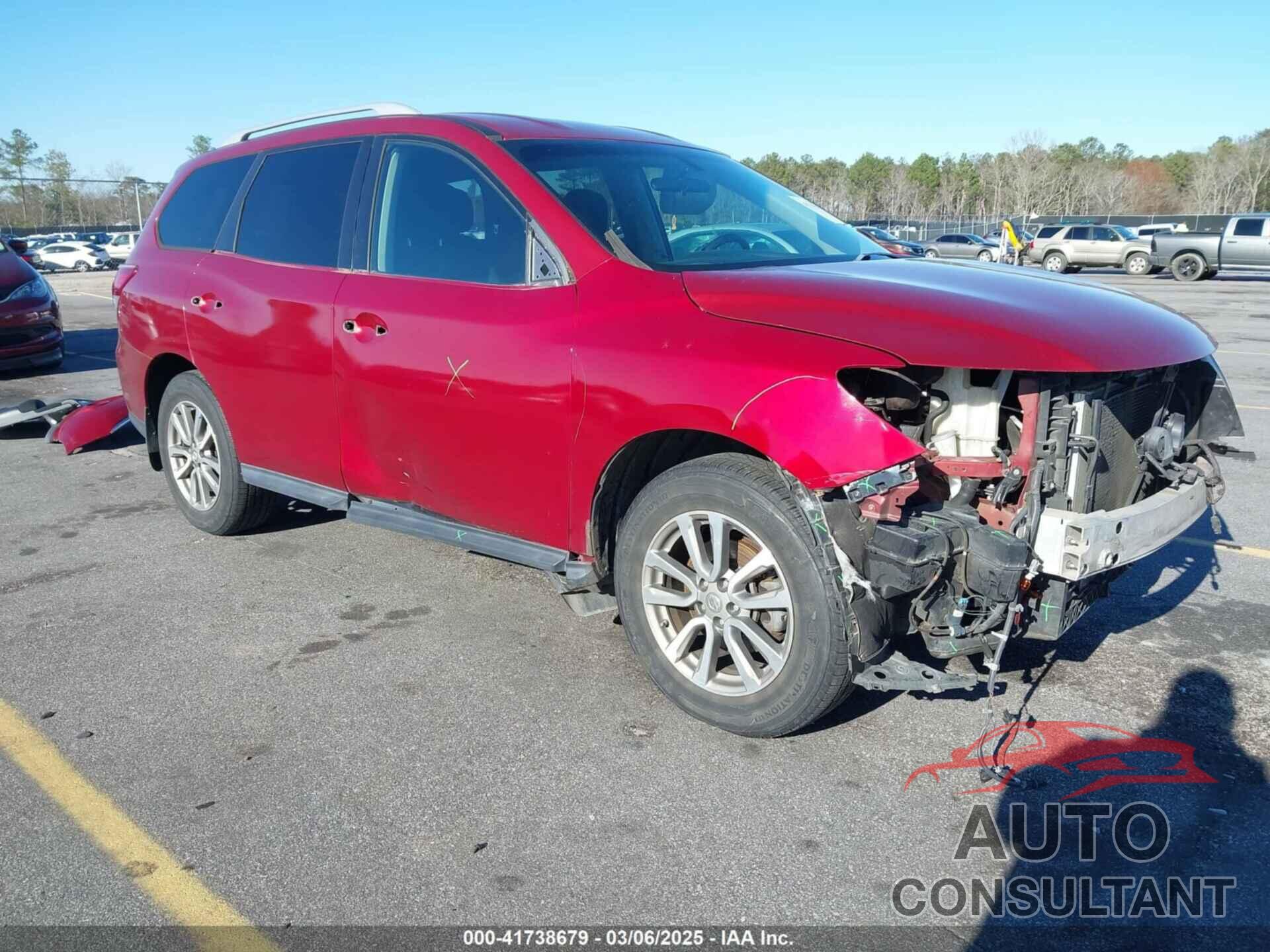 NISSAN PATHFINDER 2016 - 5N1AR2MN7GC645633