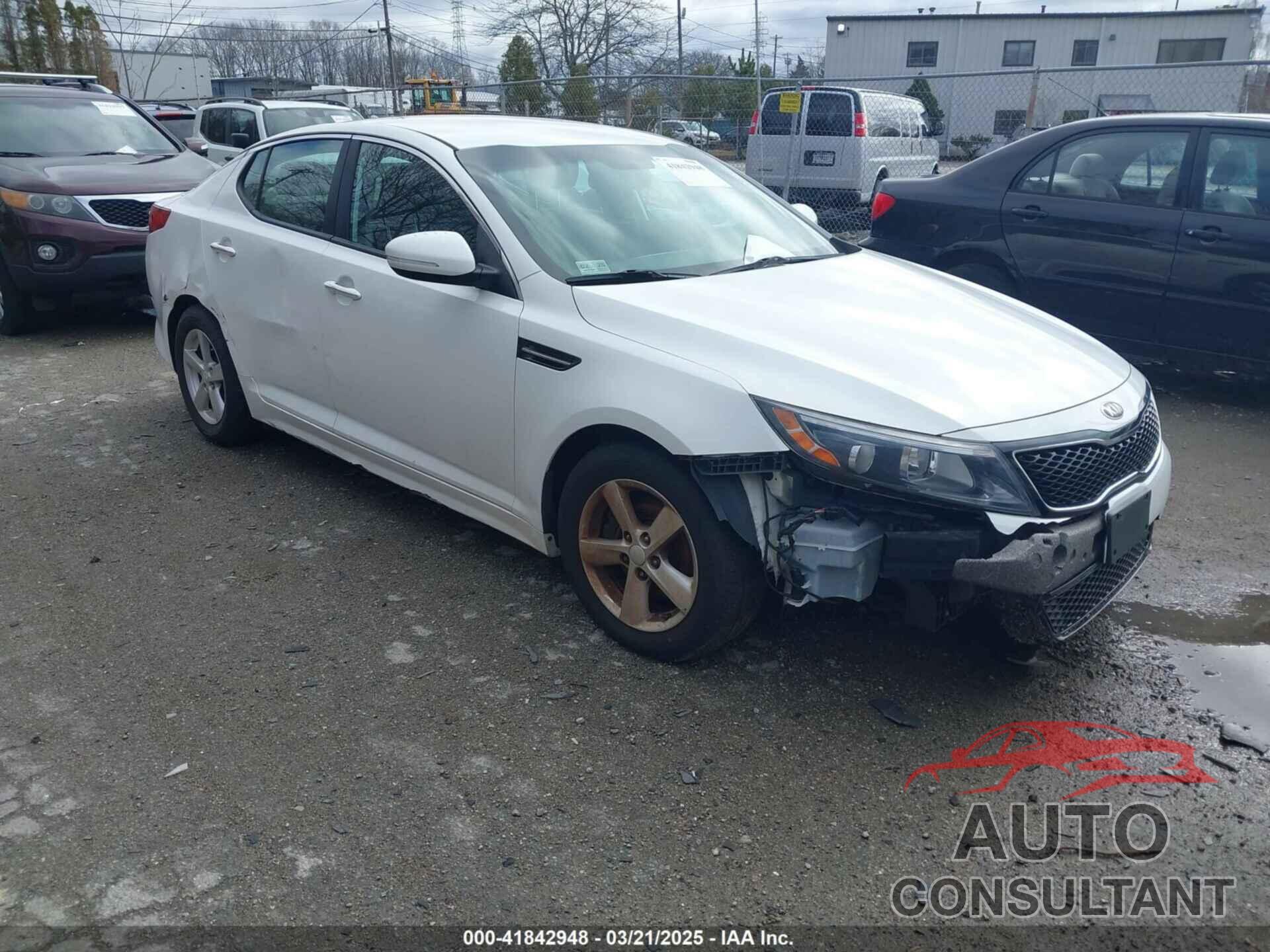 KIA OPTIMA 2015 - KNAGM4A7XF5577701