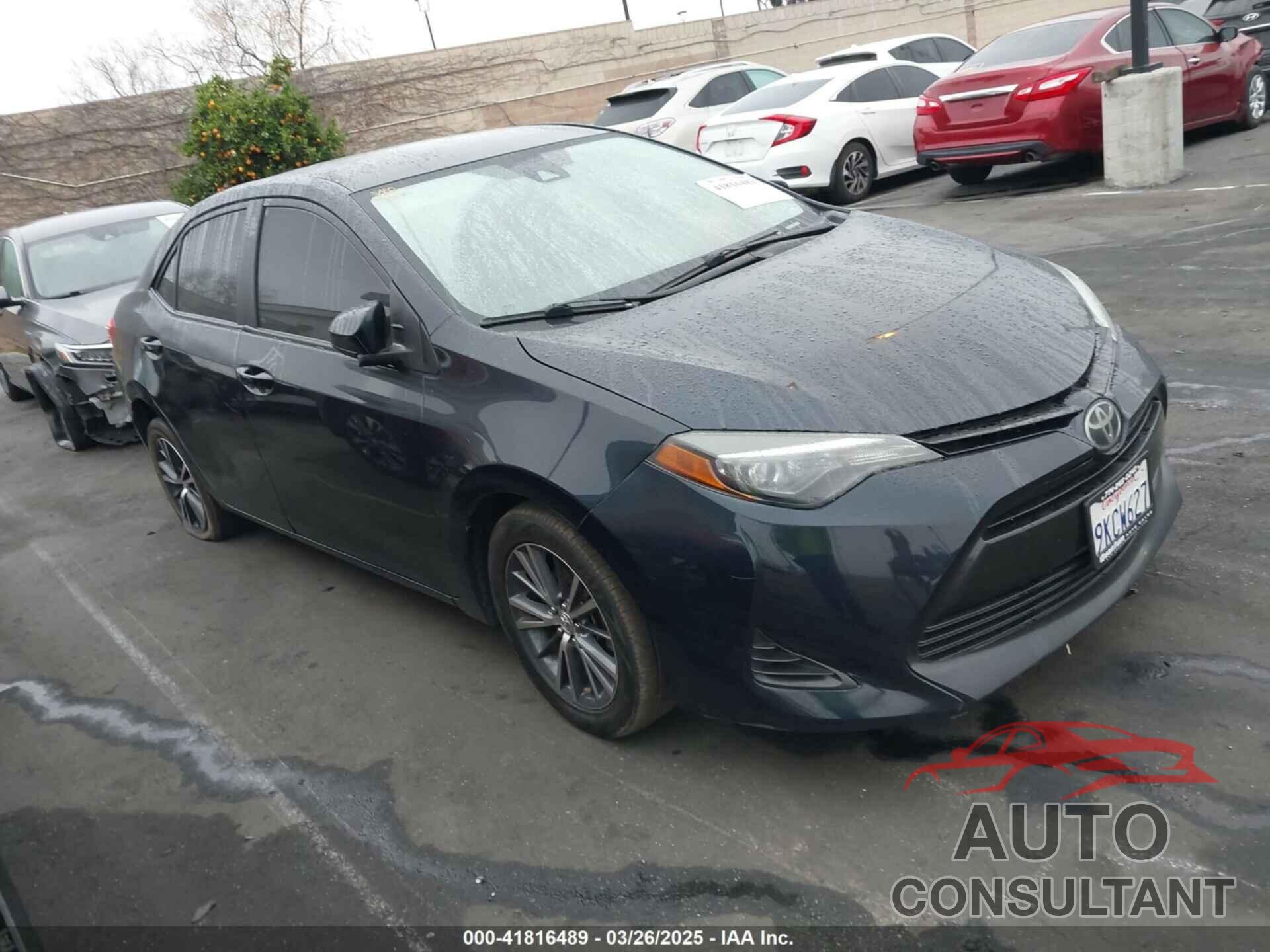 TOYOTA COROLLA 2019 - 2T1BURHE0KC195706