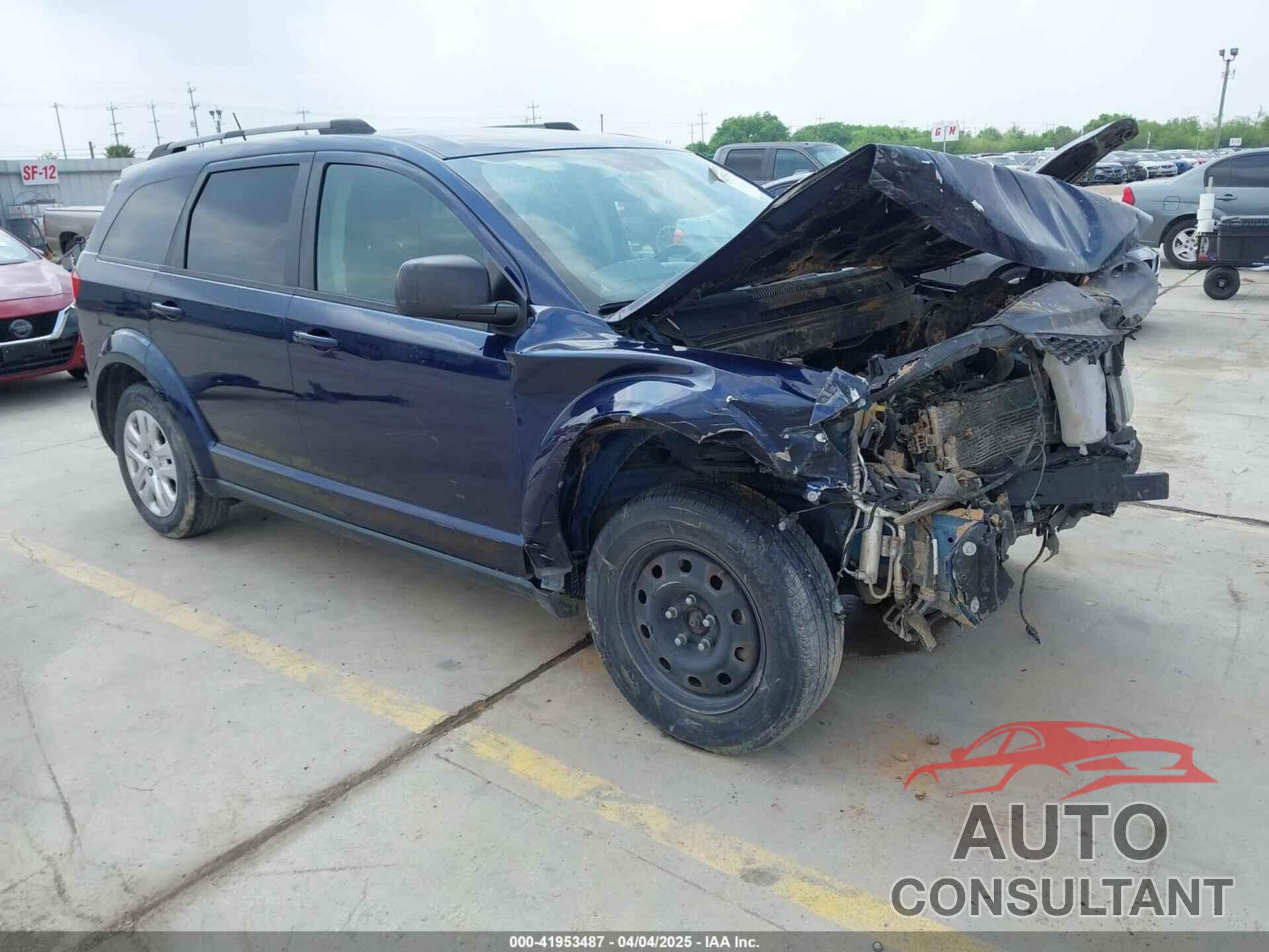 DODGE JOURNEY 2017 - 3C4PDCAB5HT627103