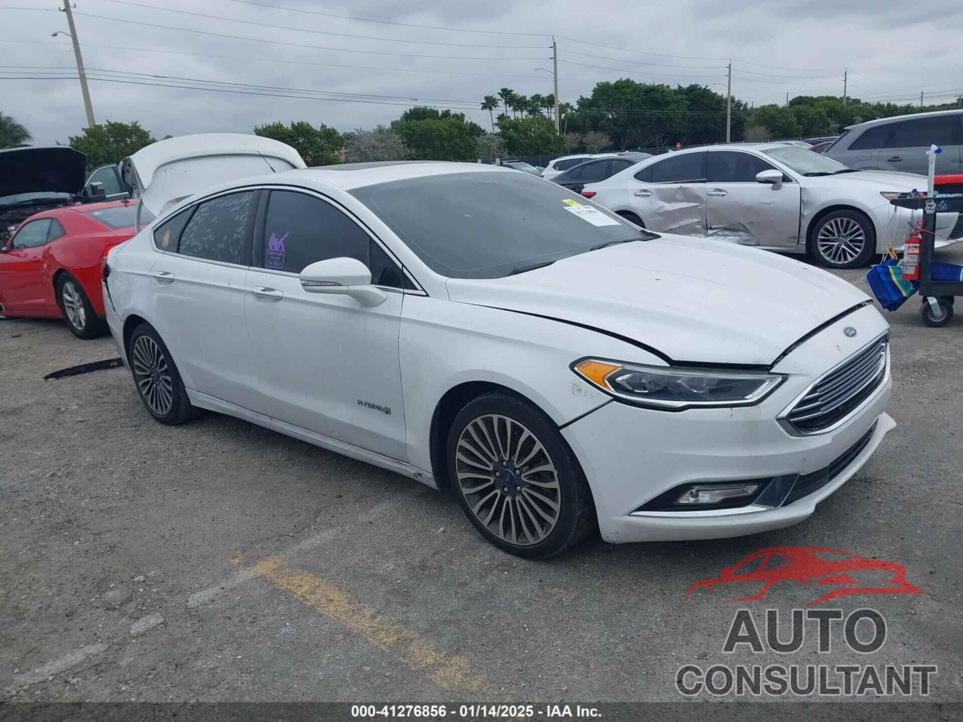 FORD FUSION HYBRID 2018 - 3FA6P0RU1JR206365