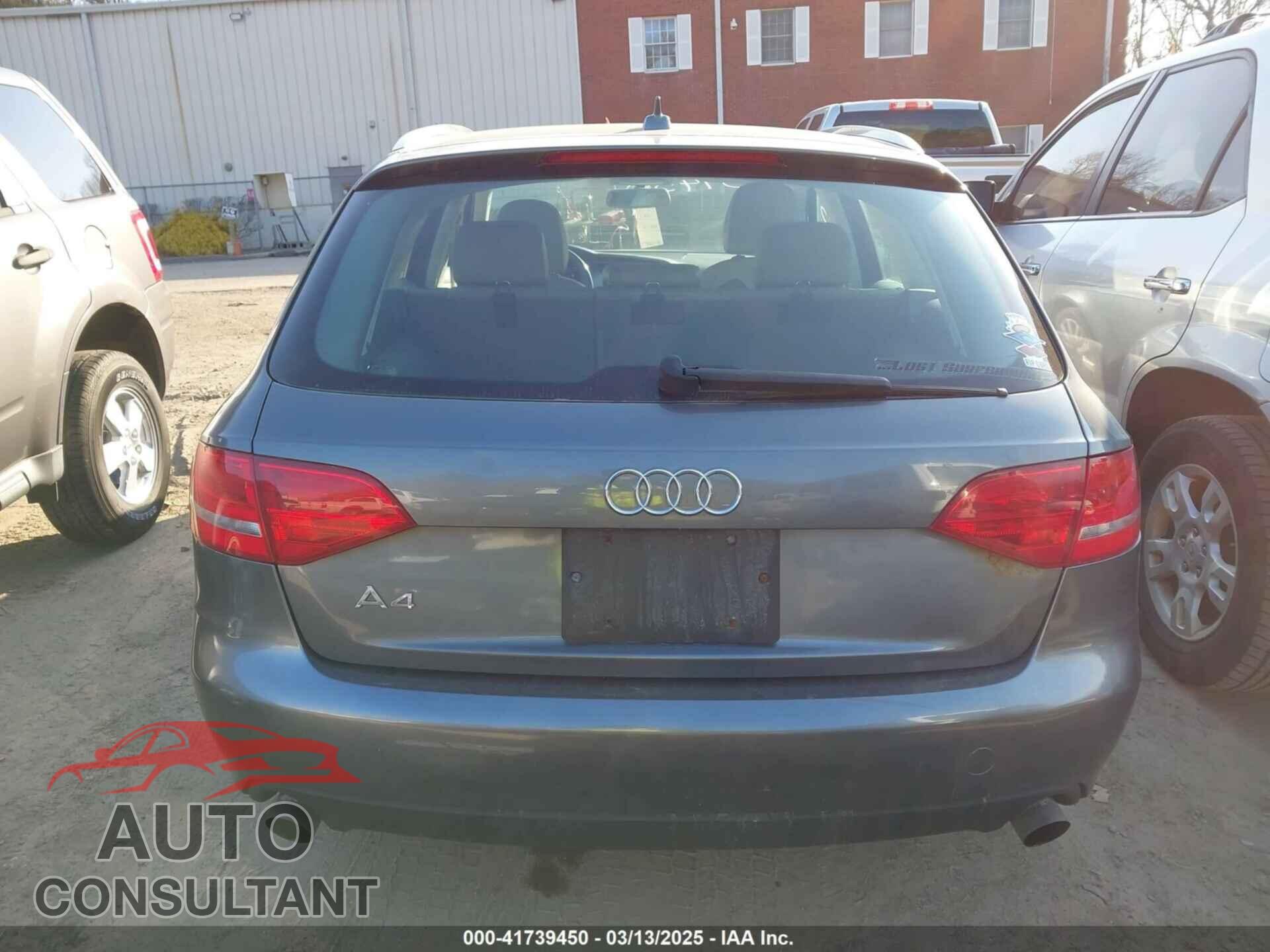 AUDI A4 2012 - WAUSFAFL5CA112285