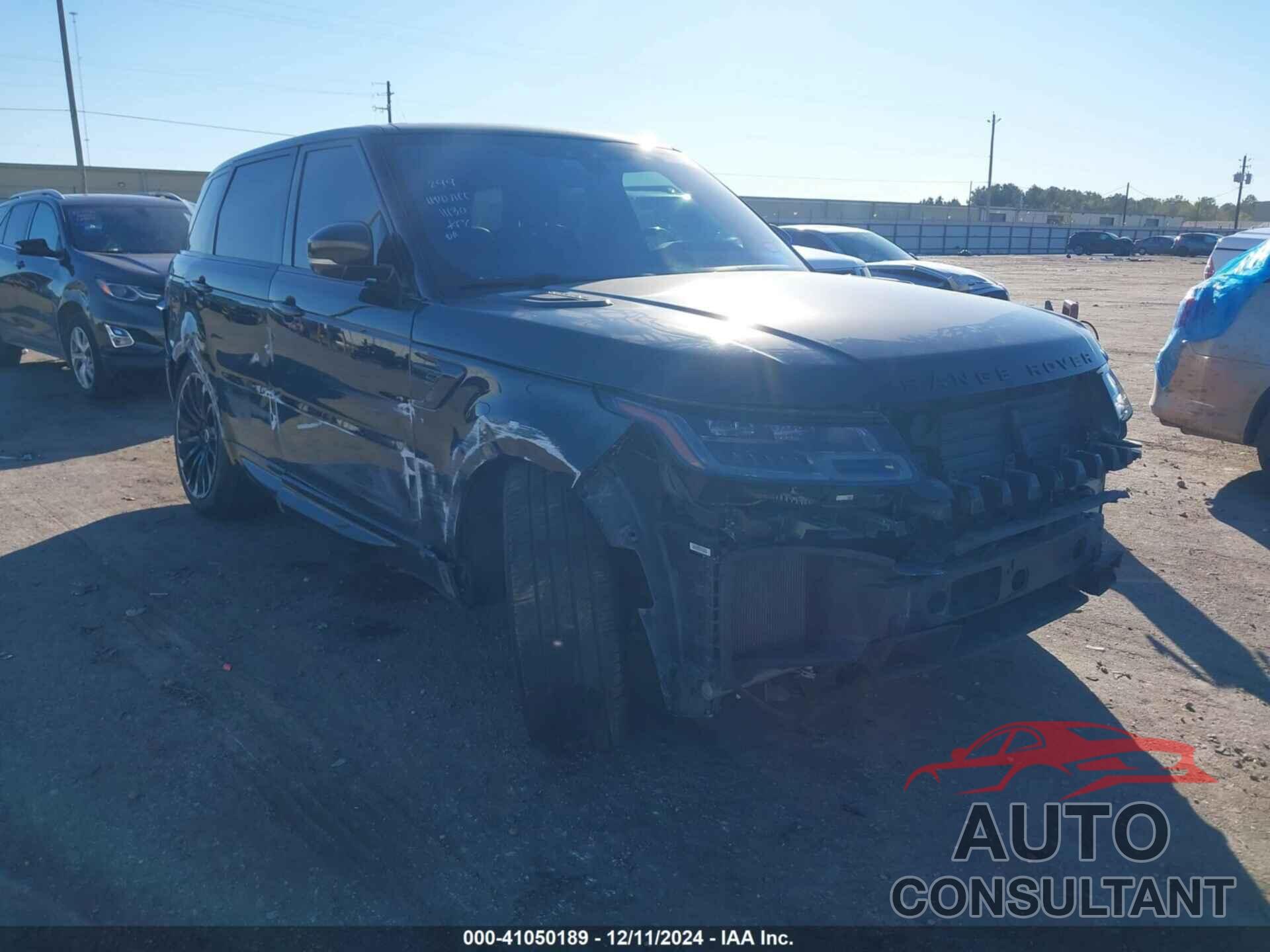 LAND ROVER RANGE ROVER SPORT 2019 - SALWR2RK3KA826153