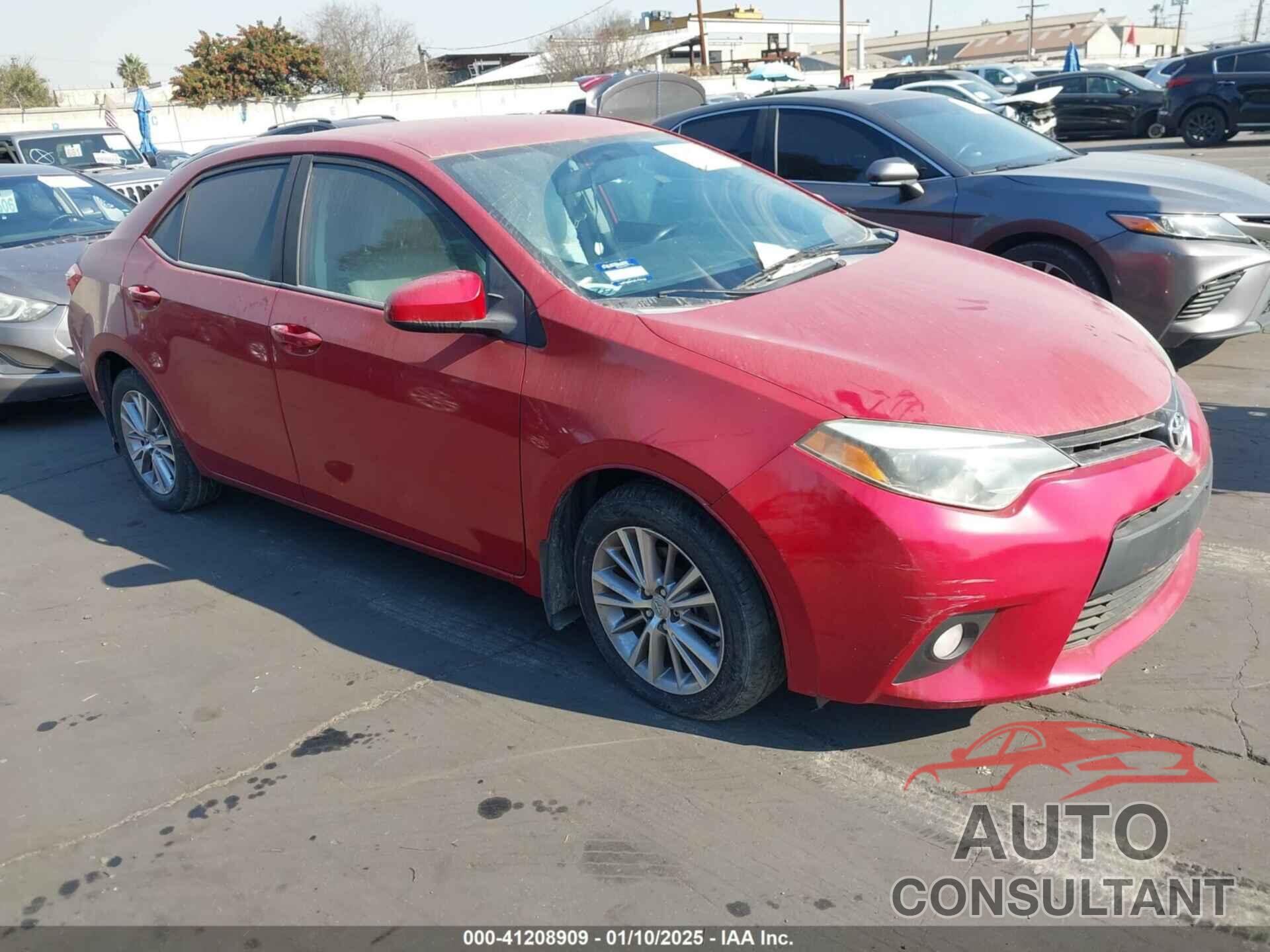 TOYOTA COROLLA 2015 - 5YFBURHE9FP300023