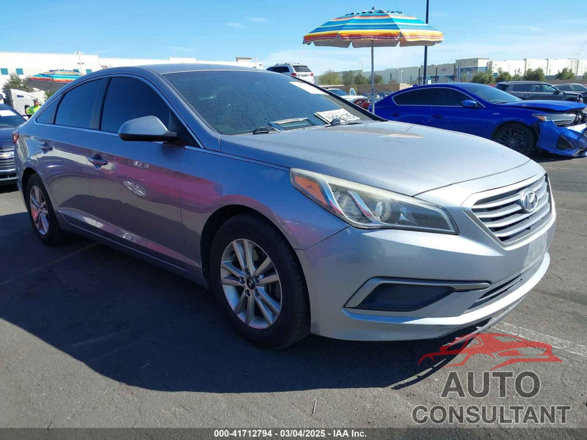 HYUNDAI SONATA 2017 - 5NPE24AF1HH559548