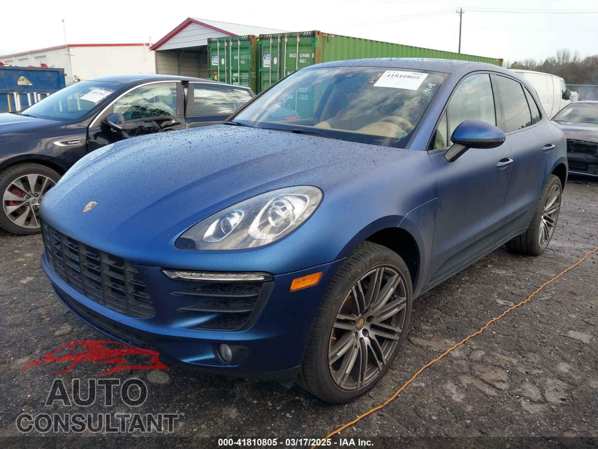 PORSCHE MACAN 2017 - WP1AA2A55HLB02121