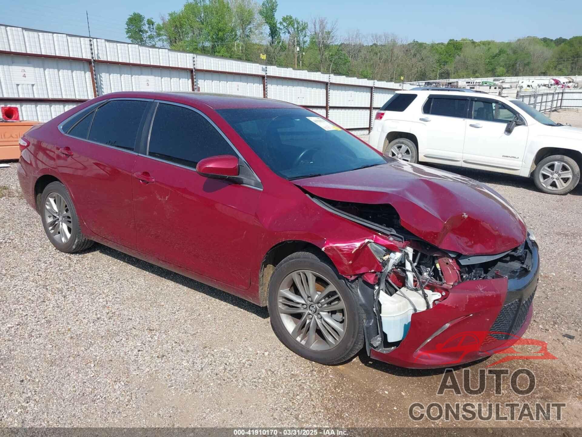 TOYOTA CAMRY 2016 - 4T1BF1FK1GU529476