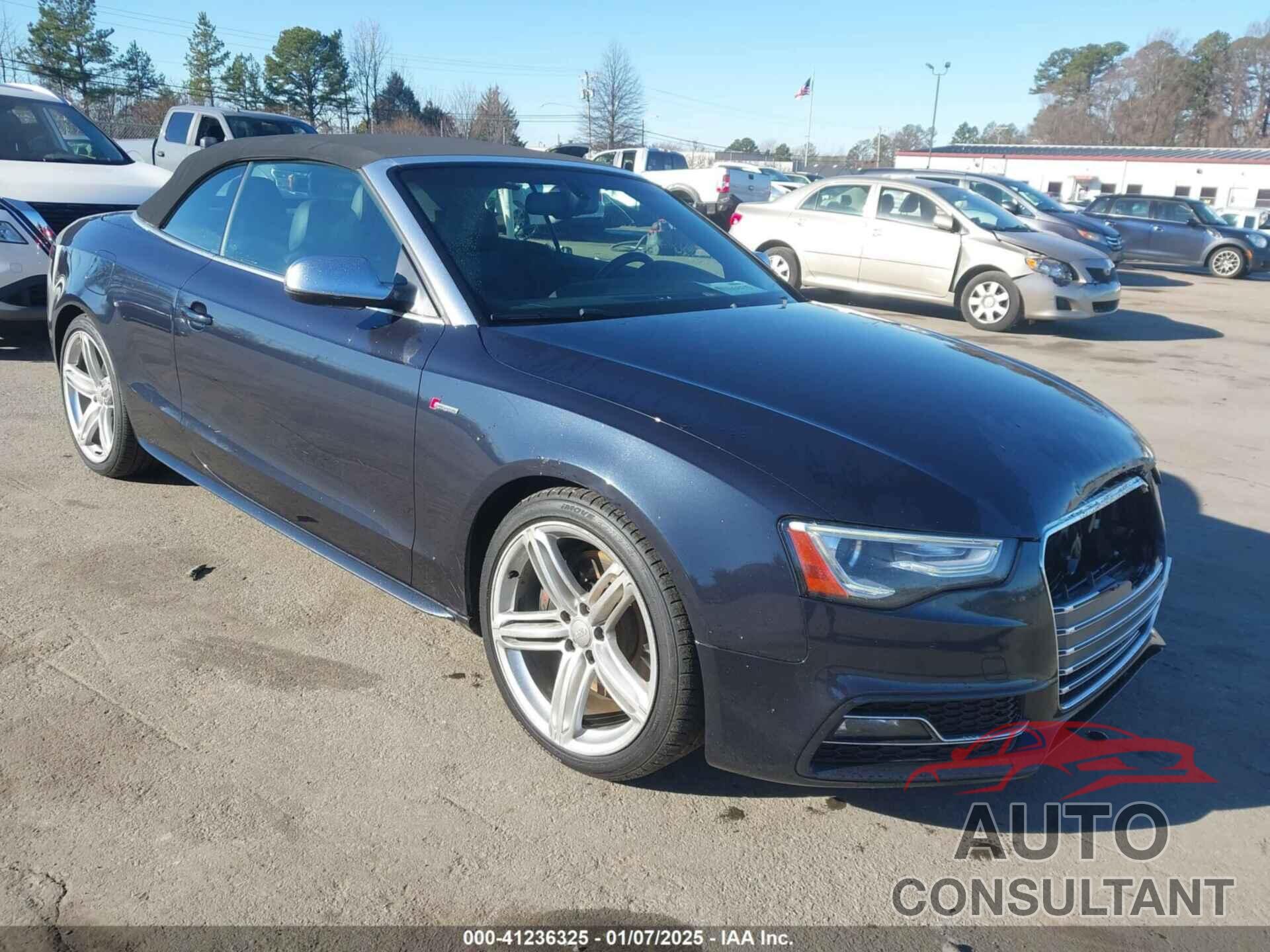 AUDI S5 2013 - WAUCGAFH7DN003074