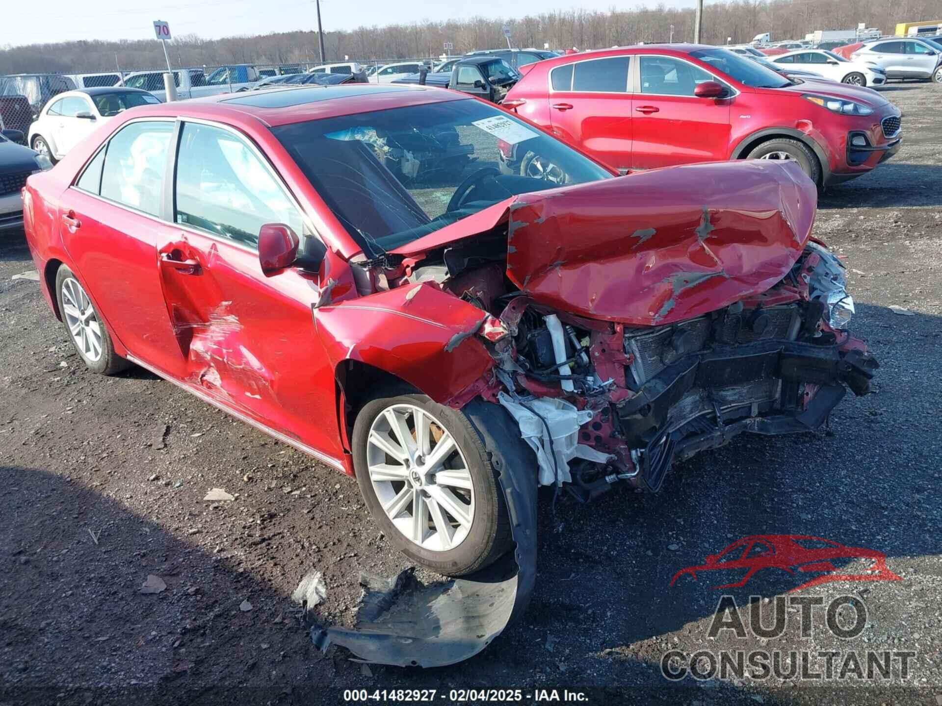TOYOTA CAMRY 2012 - 4T4BF1FK4CR225770