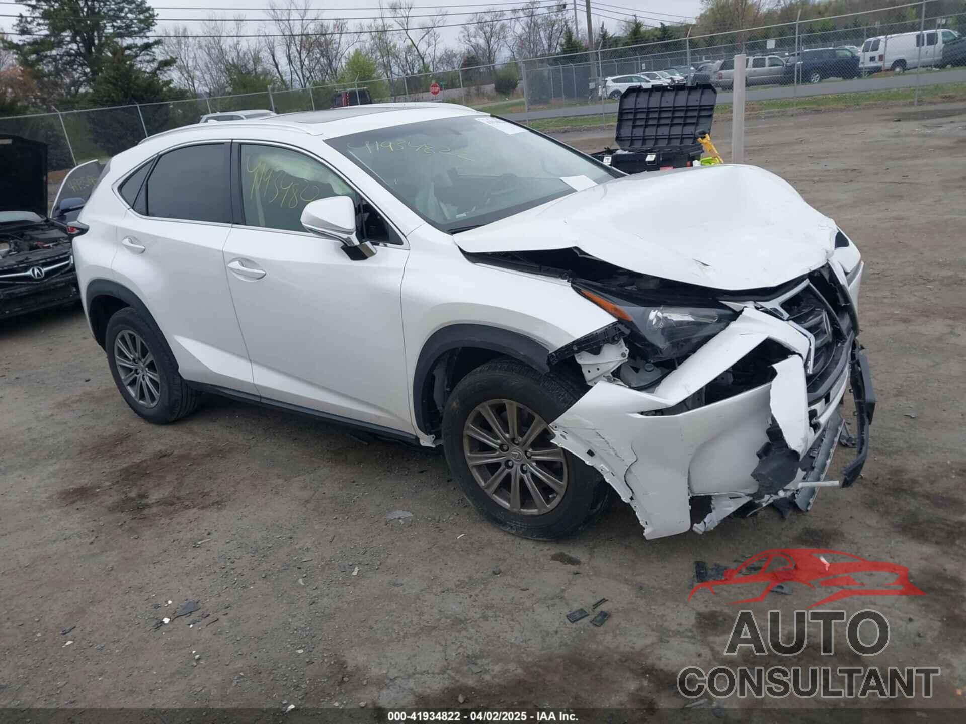 LEXUS NX 200T 2017 - JTJBARBZ1H2098524