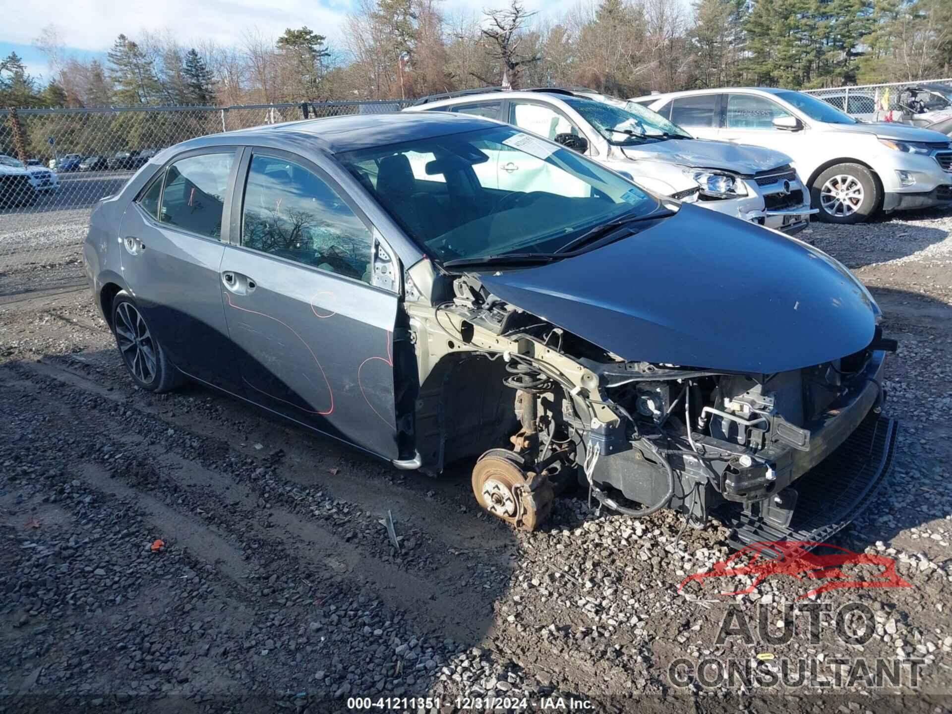 TOYOTA COROLLA 2019 - 2T1BURHE7KC223243