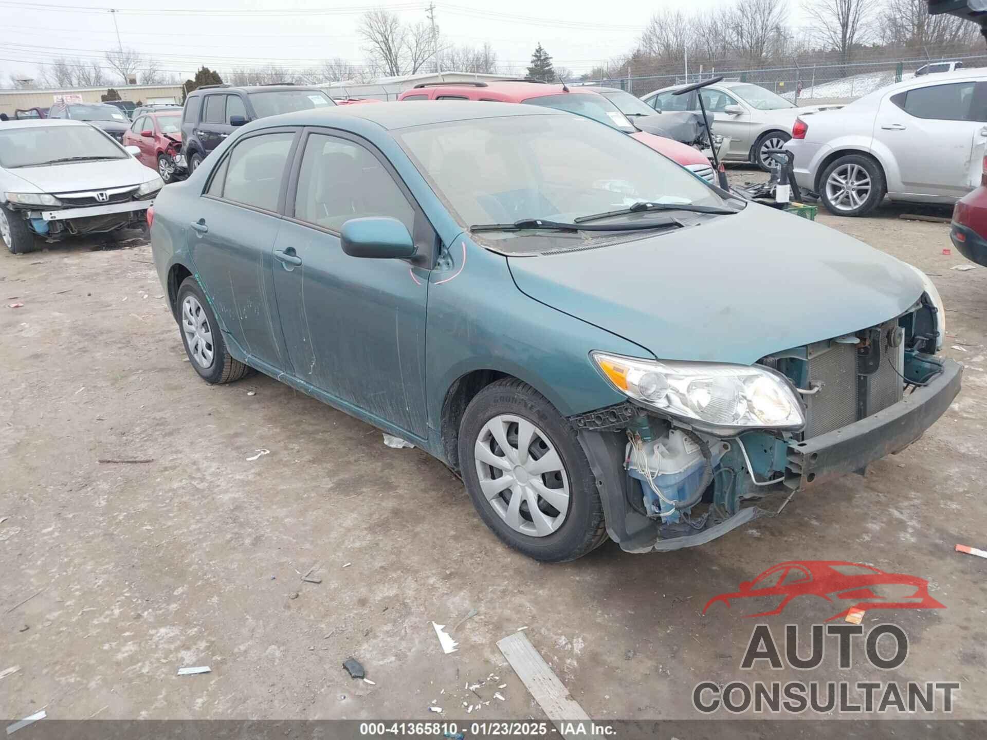 TOYOTA COROLLA 2009 - 2T1BU40E19C031325