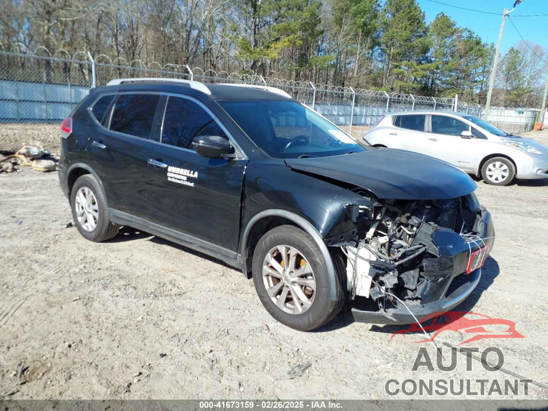 NISSAN ROGUE 2016 - KNMAT2MT1GP654602