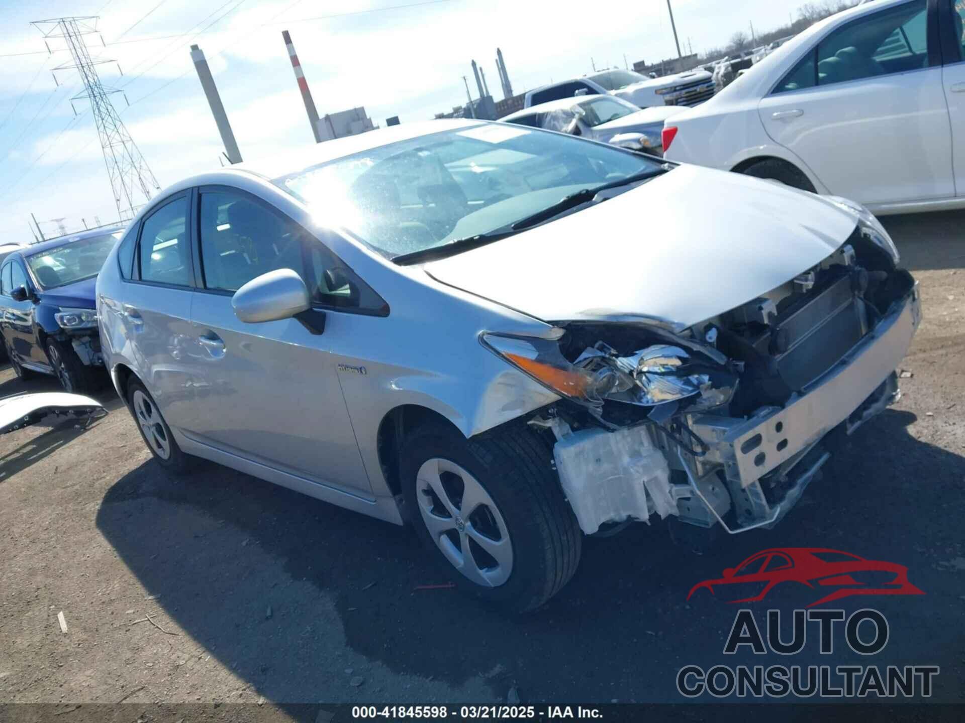 TOYOTA PRIUS 2012 - JTDKN3DU6C5438120