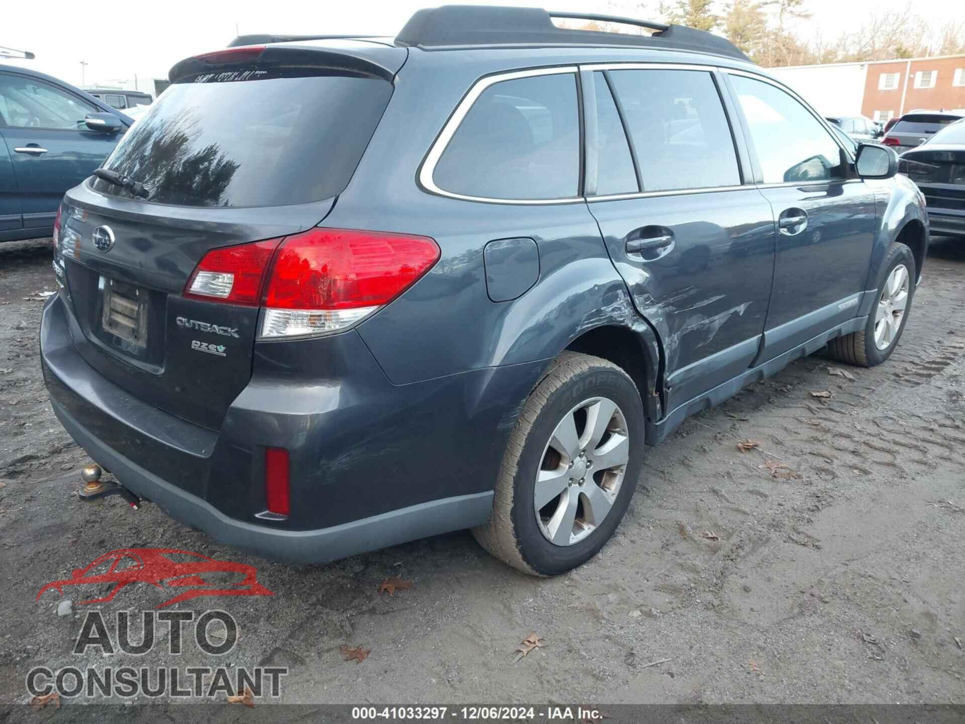 SUBARU OUTBACK 2012 - 4S4BRBCC6C3287357