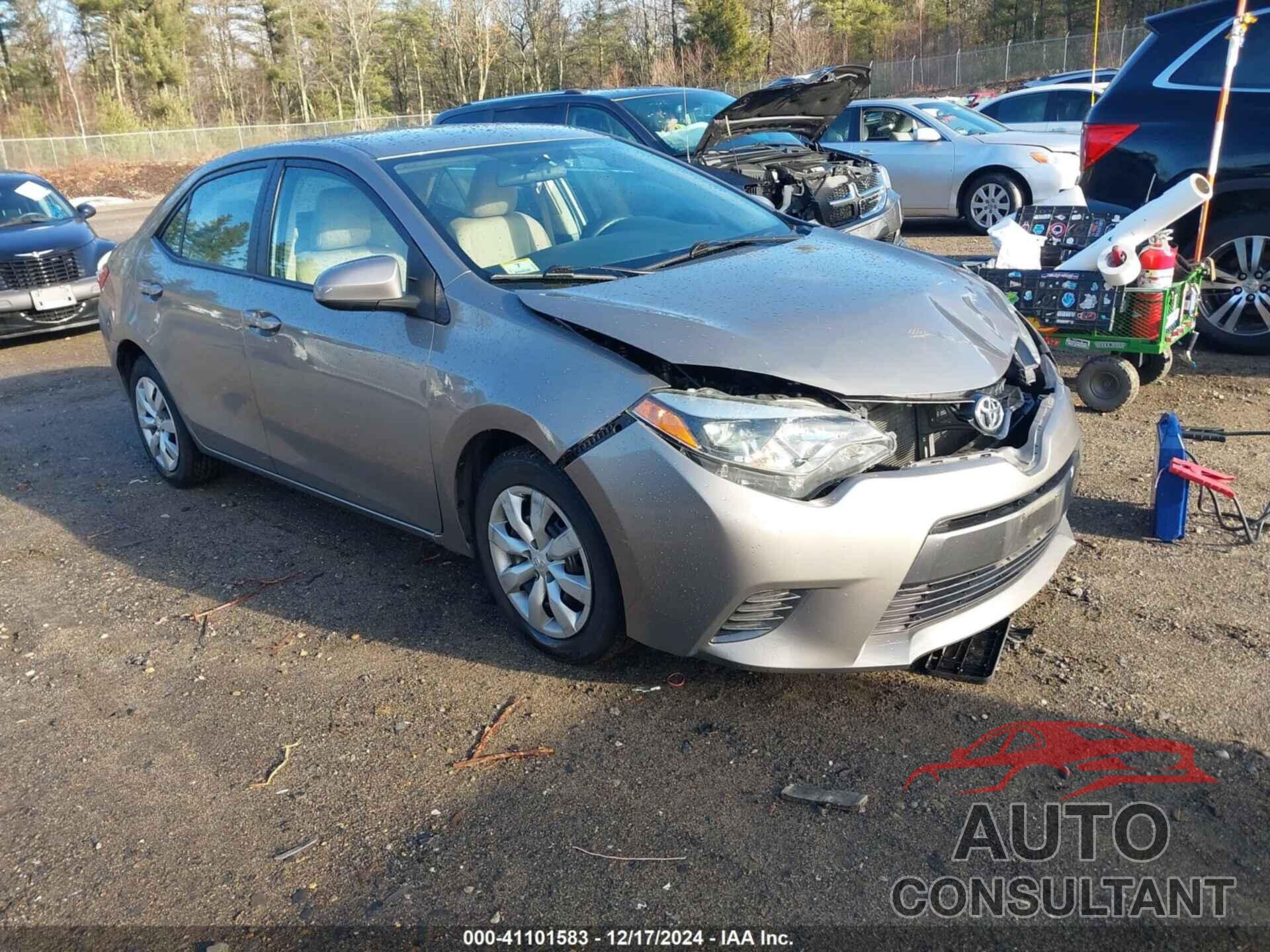 TOYOTA COROLLA 2015 - 2T1BURHE3FC448538