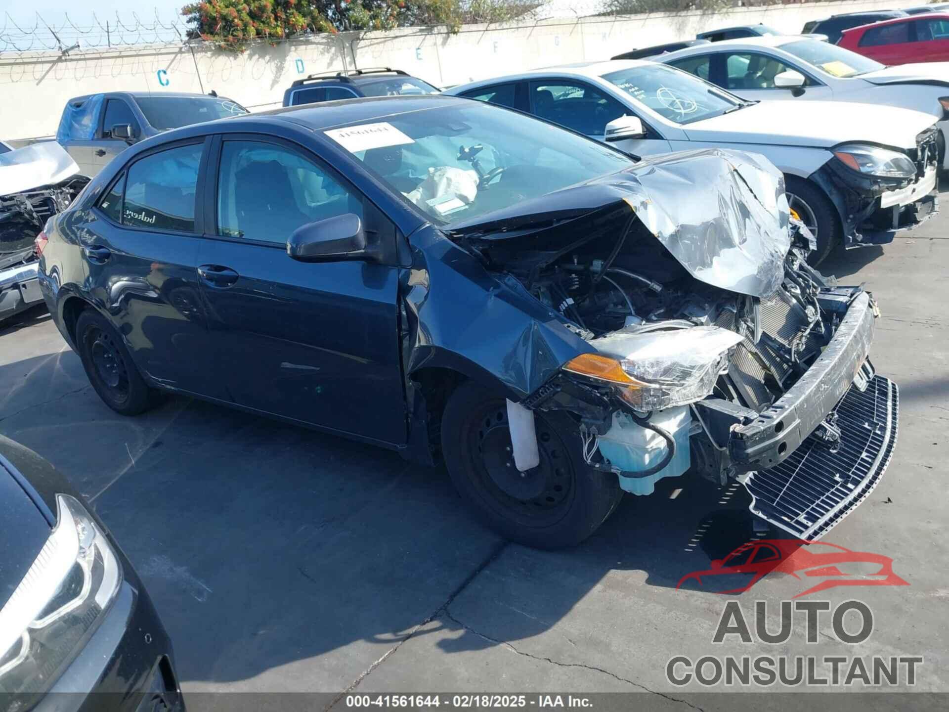 TOYOTA COROLLA 2019 - 2T1BURHEXKC231658