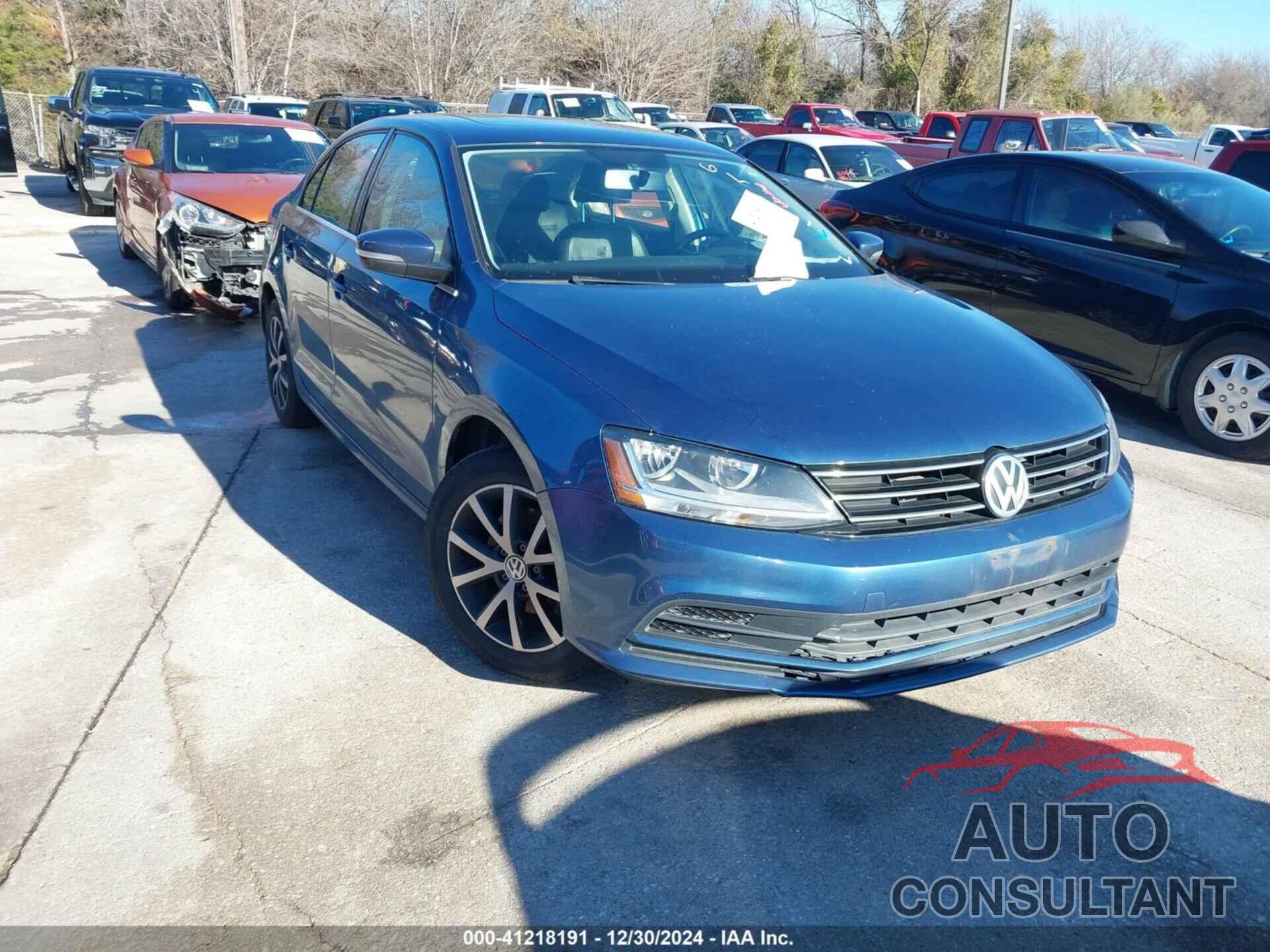 VOLKSWAGEN JETTA 2017 - 3VWDB7AJ6HM292268