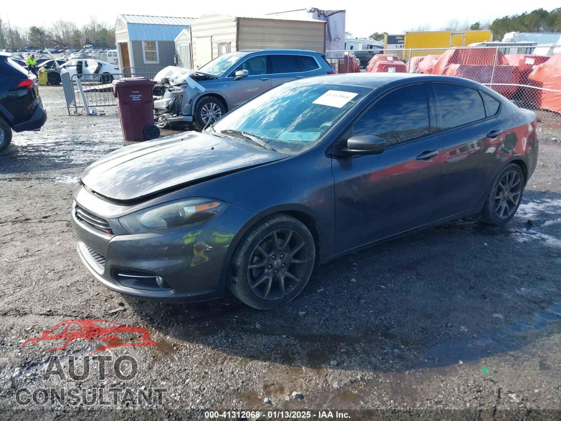 DODGE DART 2015 - 1C3CDFBB2FD174287