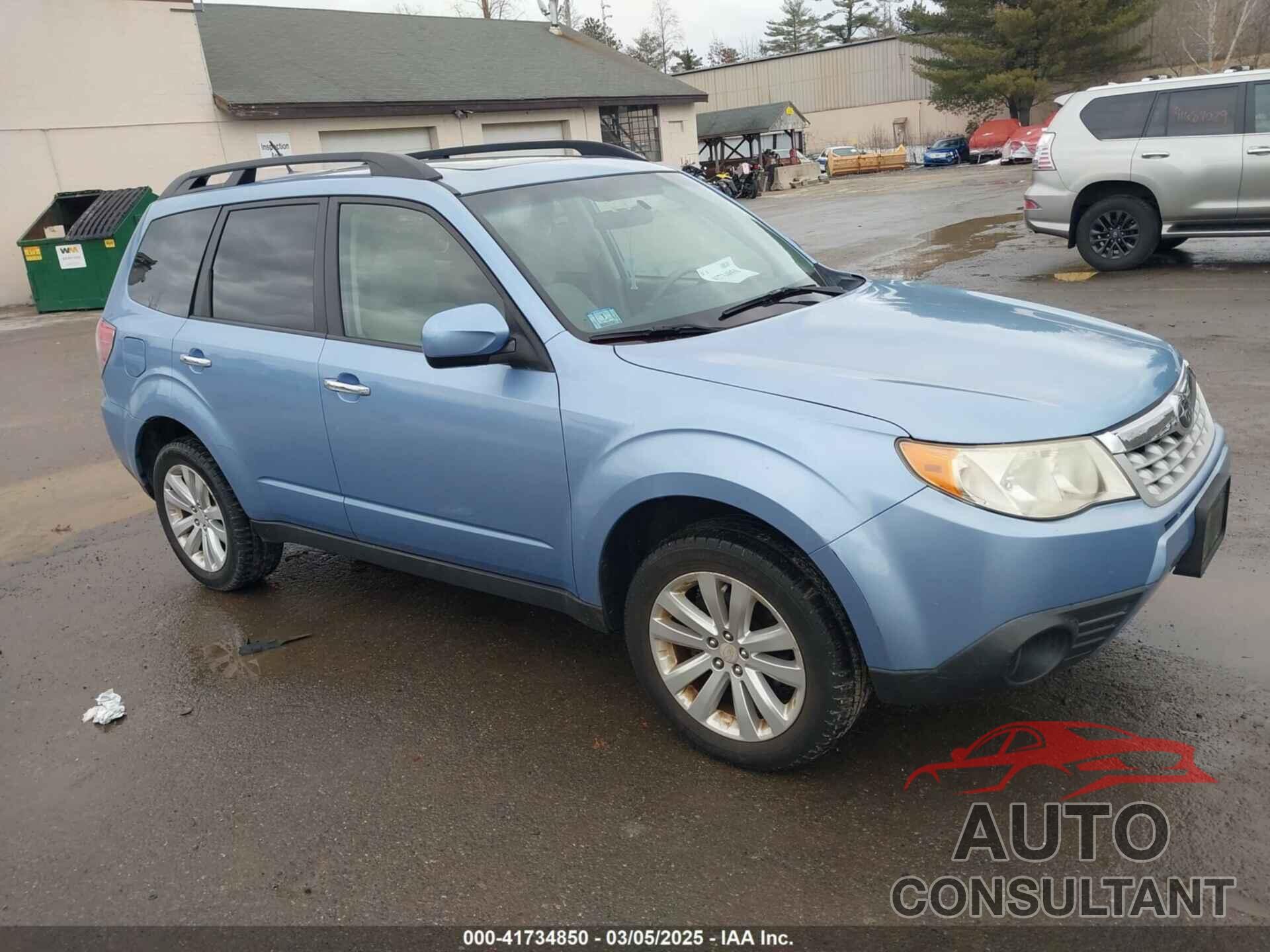 SUBARU FORESTER 2012 - JF2SHADC4CH401389