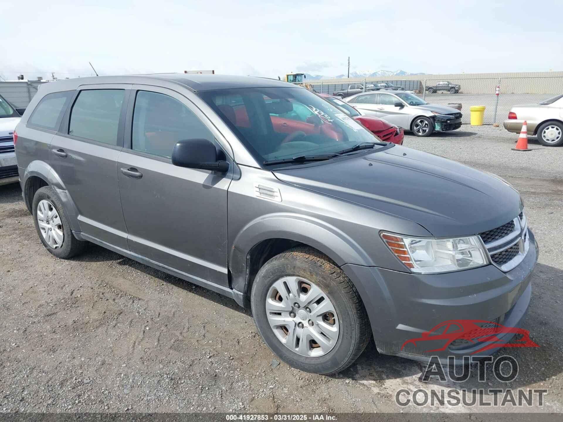 DODGE JOURNEY 2013 - 3C4PDCAB7DT675440